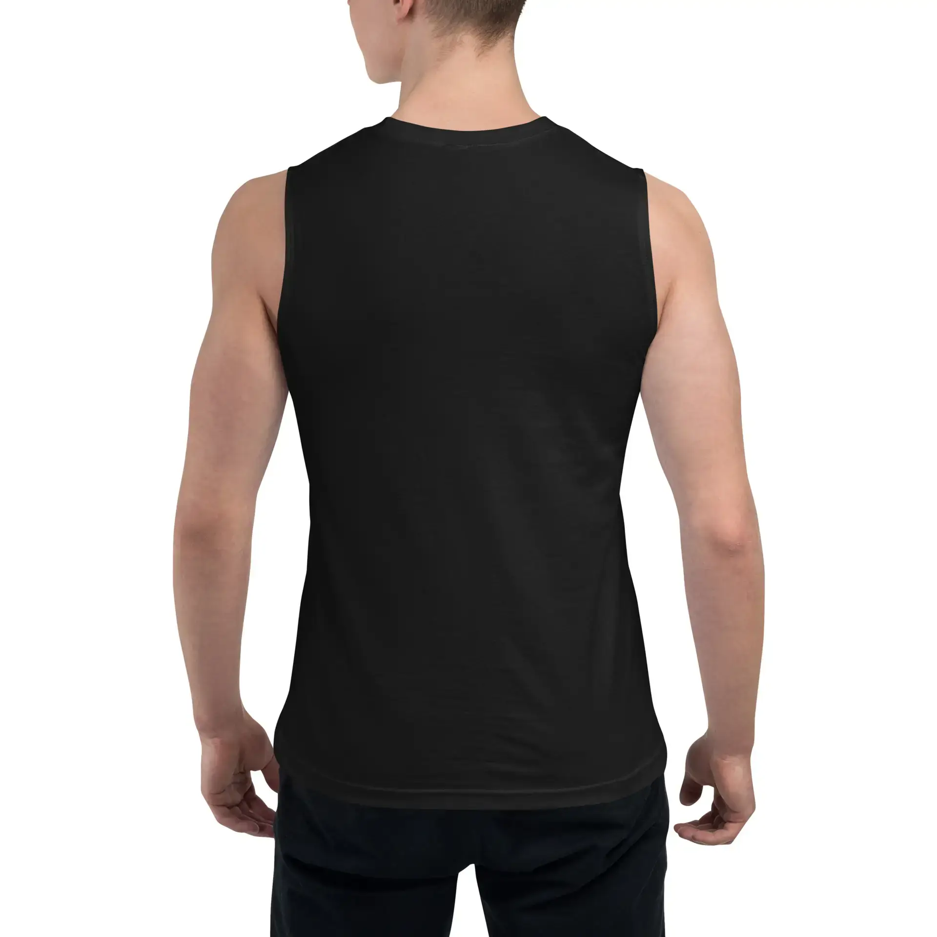 1 Corinthians 1613 Faith - unisex-muscle-shirt-black-back-6821f95716fc0
