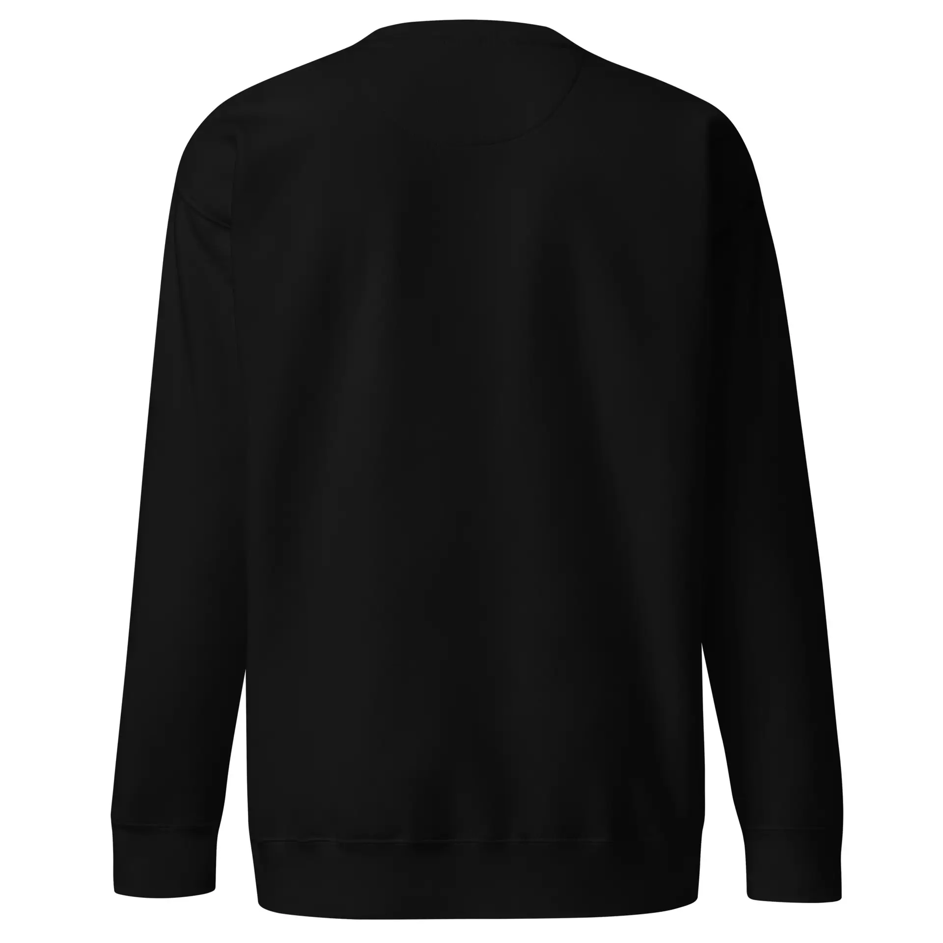 1 Corinthians 1613 Faith - unisex-premium-sweatshirt-black-back-6821fd4e575ae