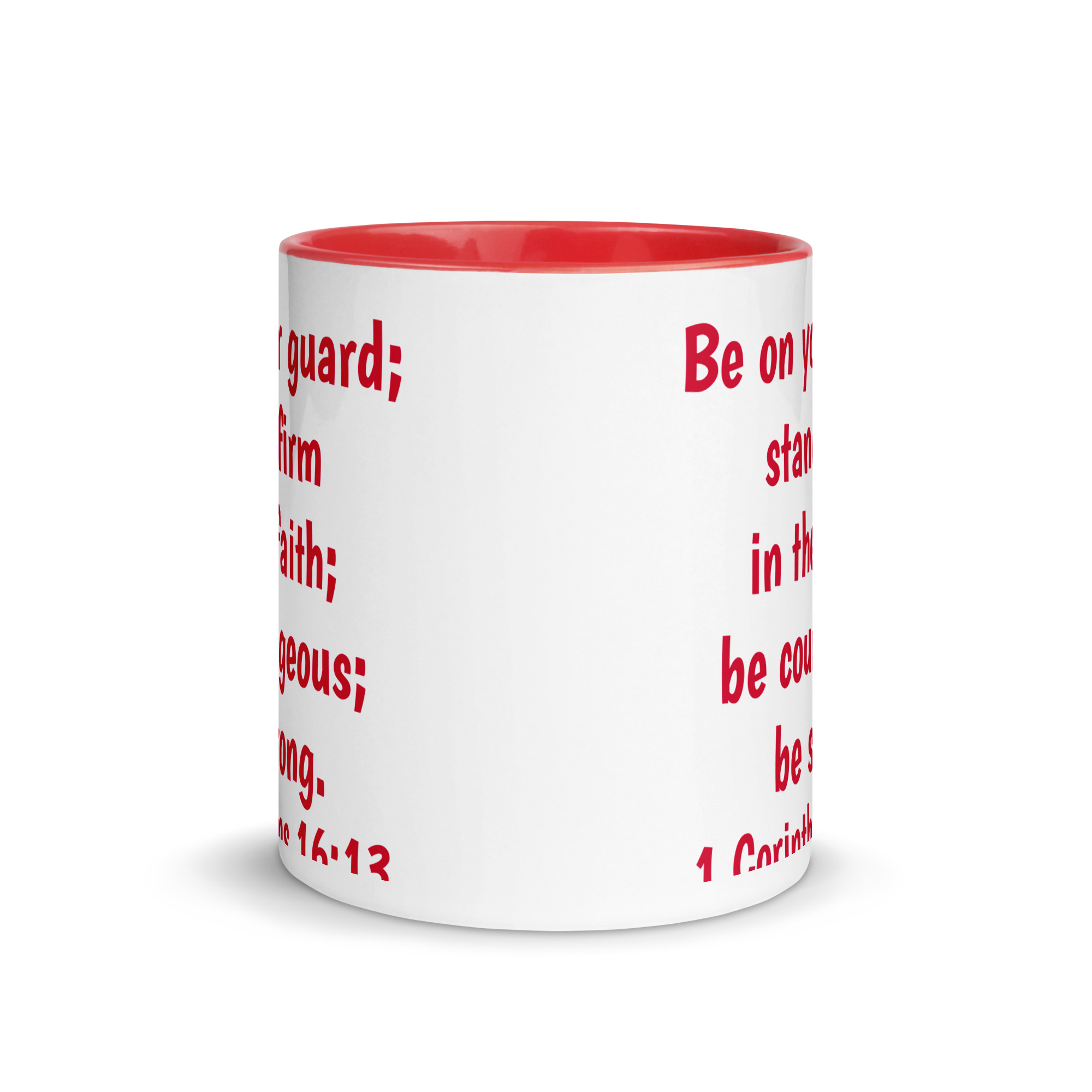 1 Corinthians 1613 Faith - white-ceramic-mug-with-color-inside-red-11-oz-front-6821f9434074b