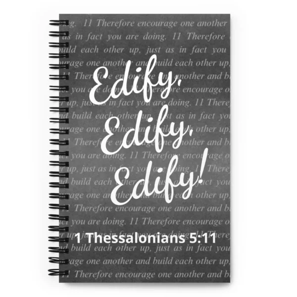 1 Thessalonians 511 – spiral-notebook-white-front-6822305c3b0fa