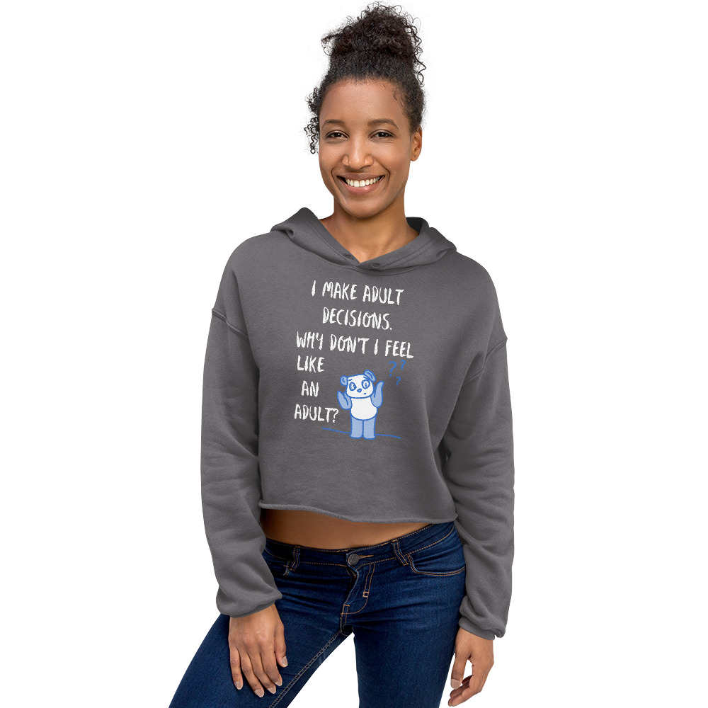 Adult Decisions - womens-cropped-hoodie-storm-front-6825c55b170f9