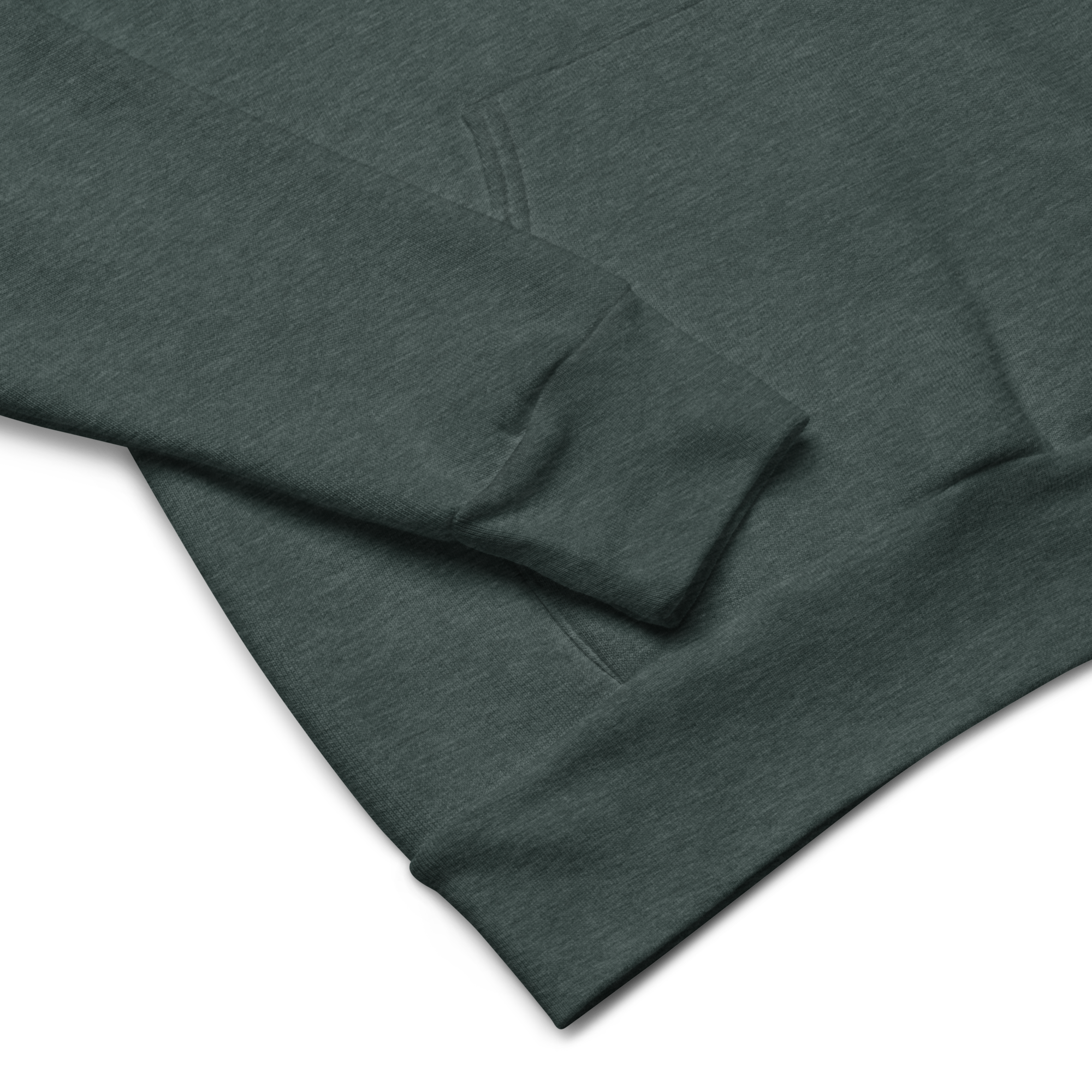 Albert Camus Welfare of Humanity (B+C) unisex-pullover-hoodie-heather-forest-product-details-68dfd85ed196c