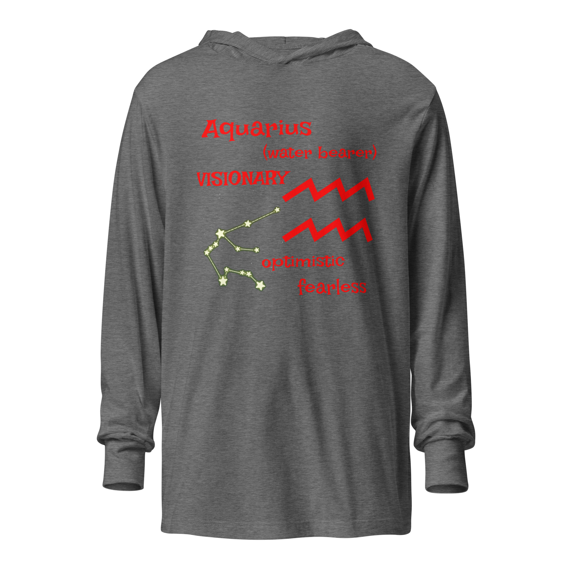 Aquarius - unisex-hooded-long-sleeve-tee-grey-triblend-front-6825d150b3180