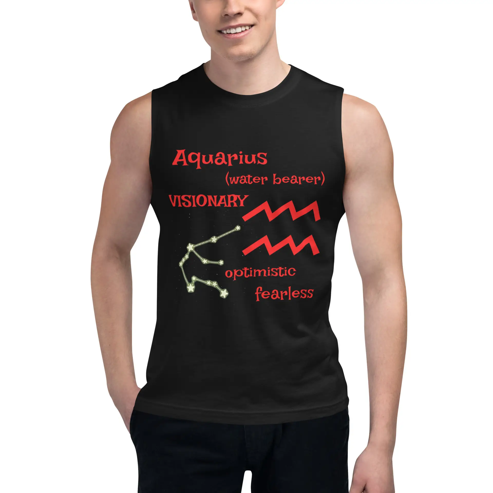 Aquarius Muscle Shirt