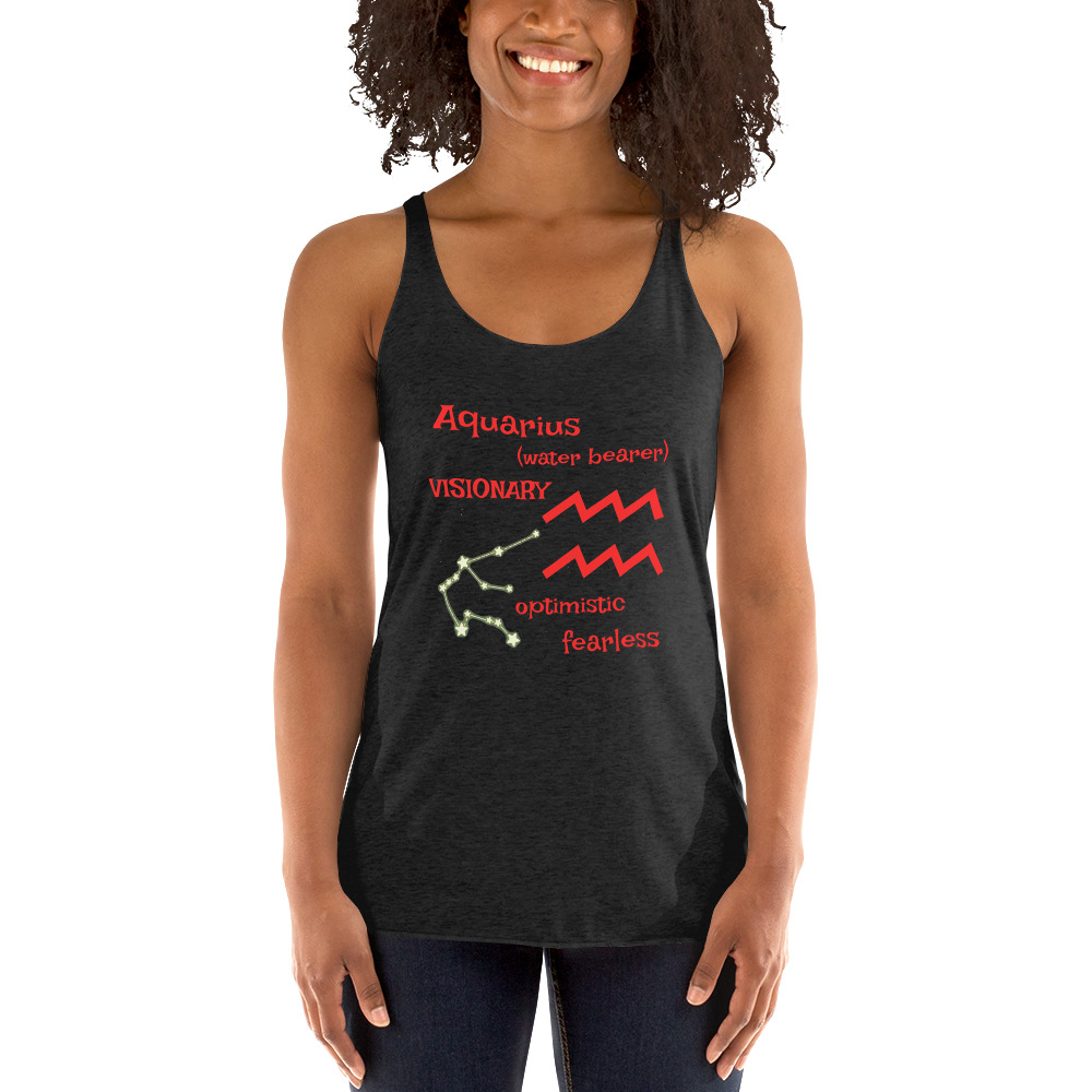 Aquarius Women's Racerback Tank