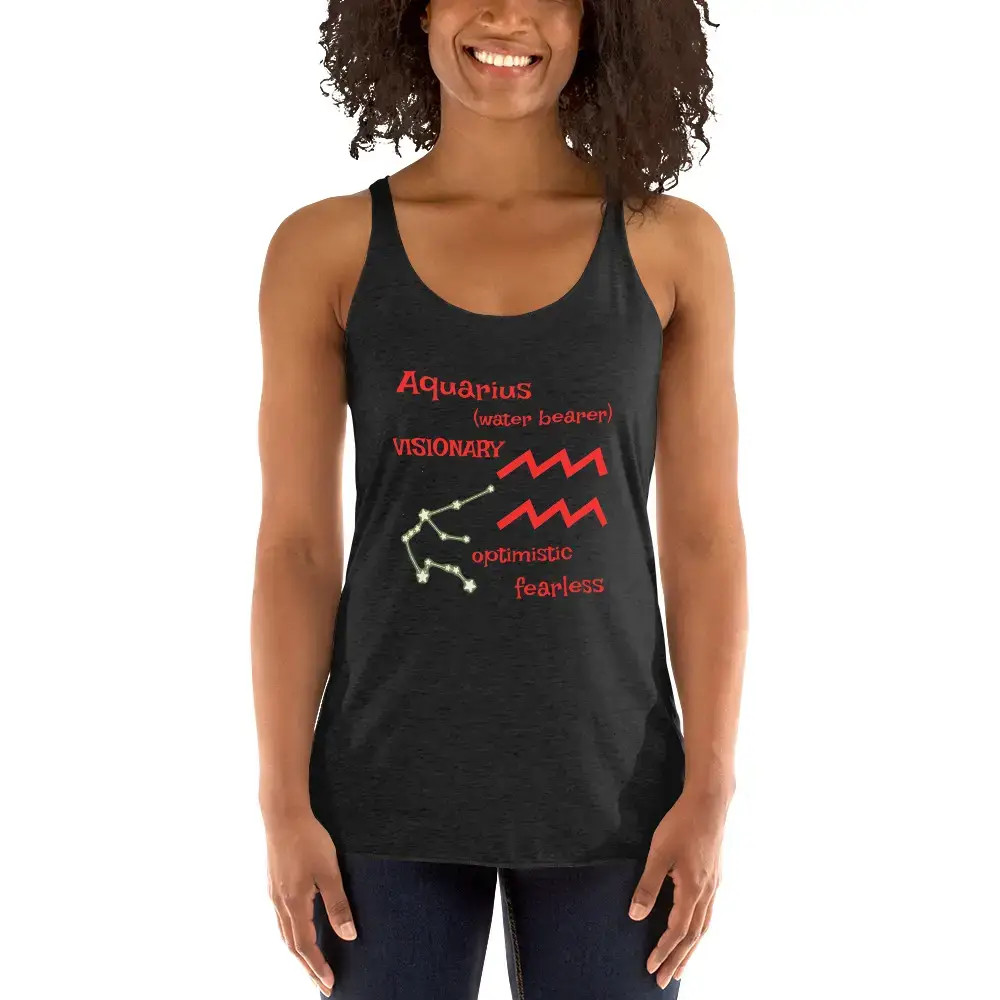 Aquarius Women's Racerback Tank