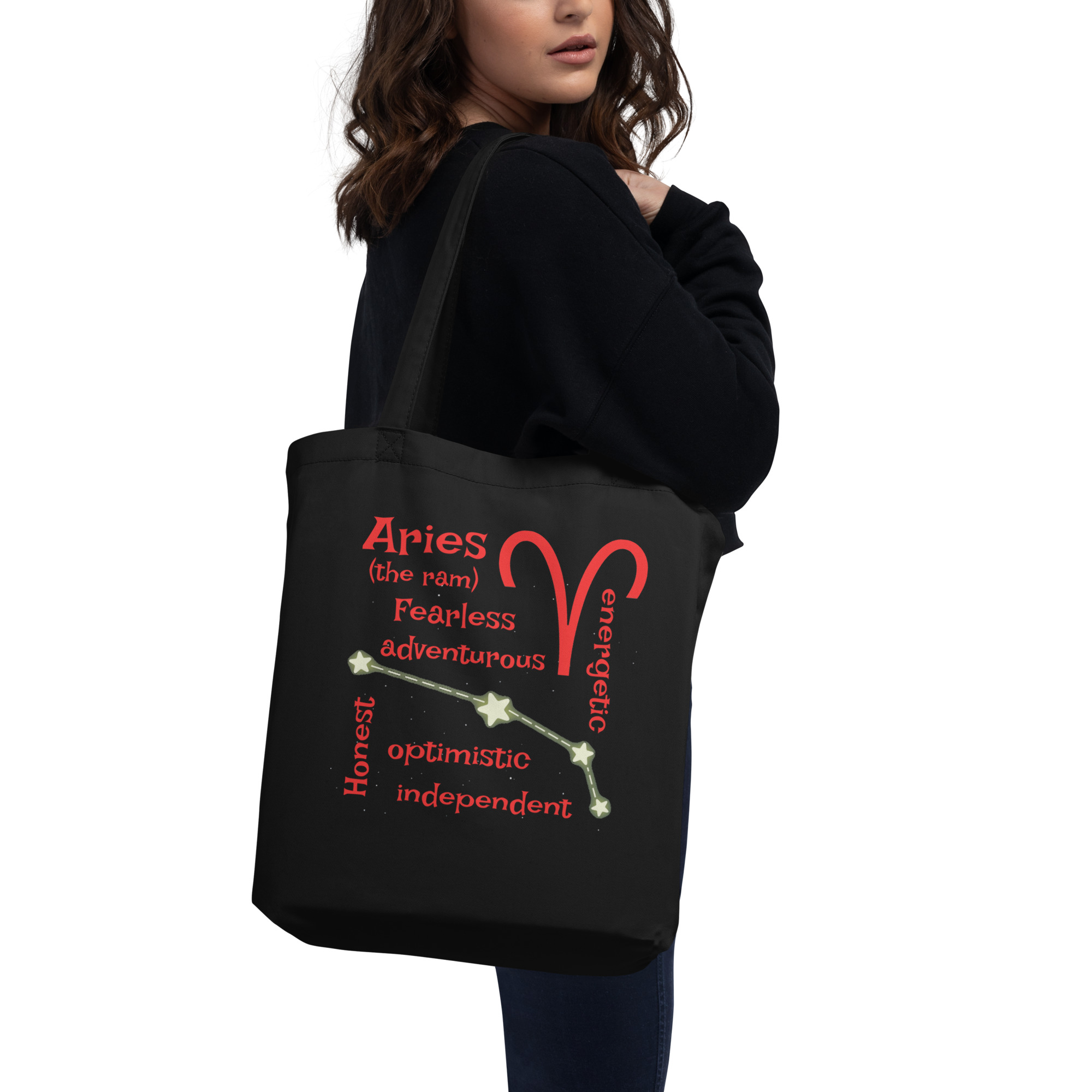 Aries the Ram - eco-tote-bag-black-back-6825d79d01bc4