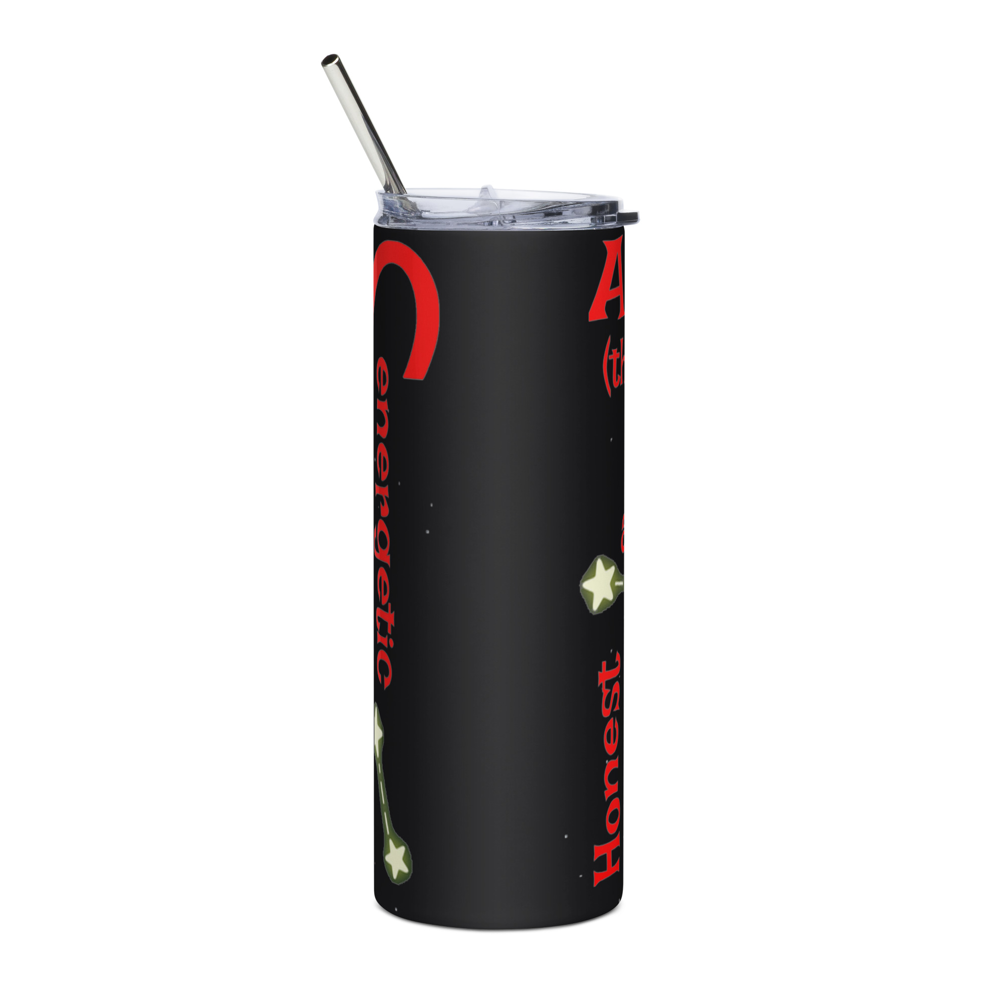Aries the Ram - stainless-steel-tumbler-black-back-6825d7c41408c