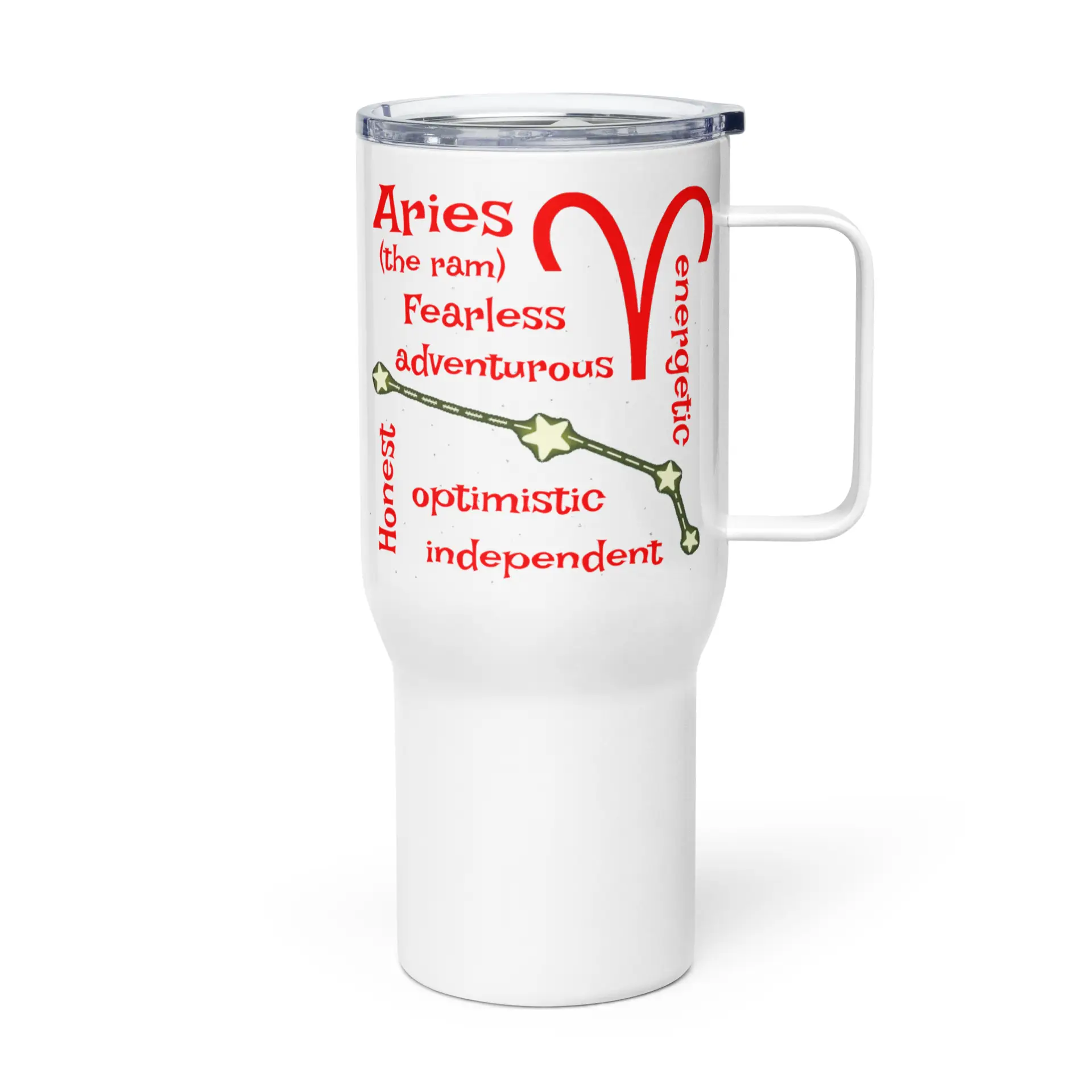 Aries the Ram Travel mug with a handle