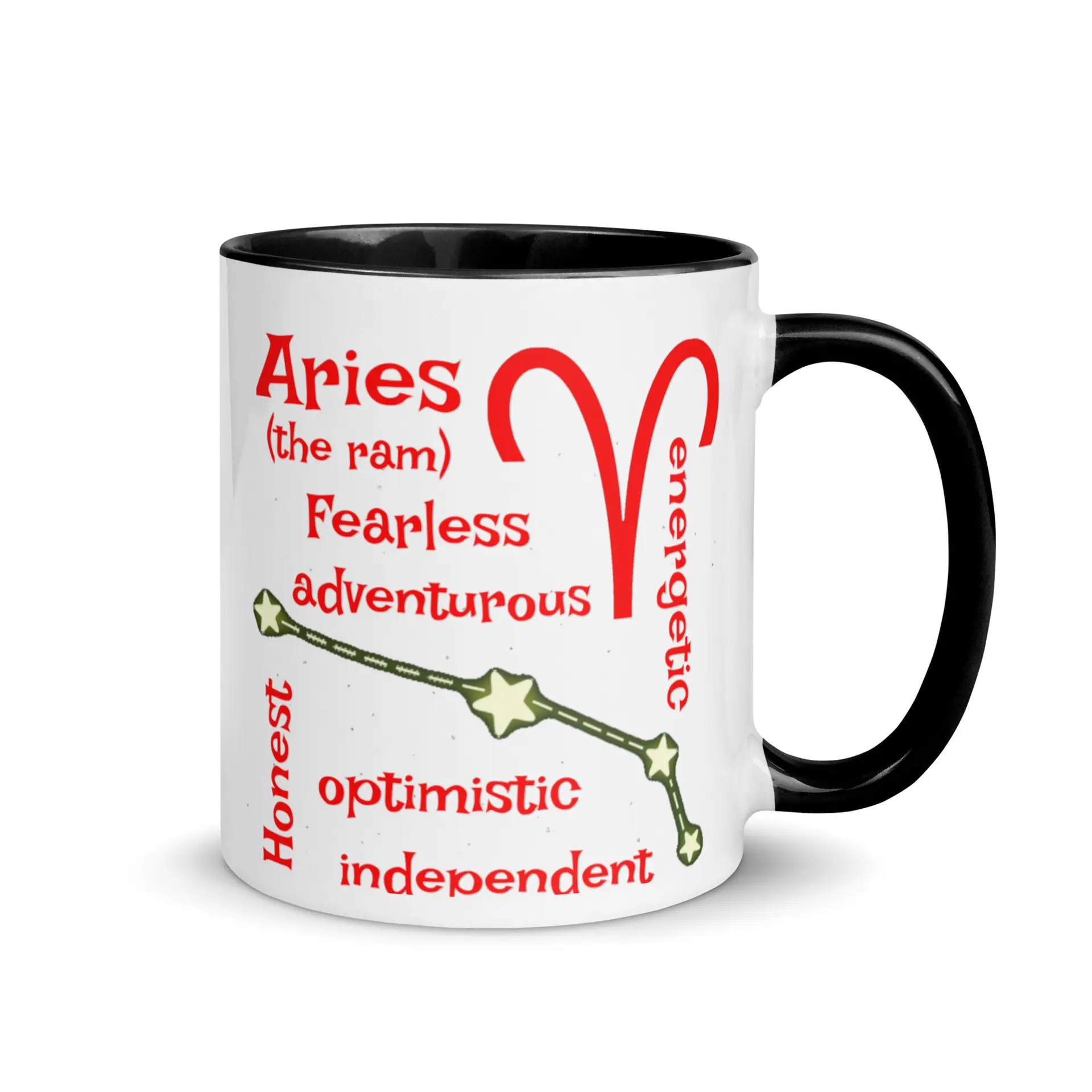Aries the Ram Mug with Color Inside