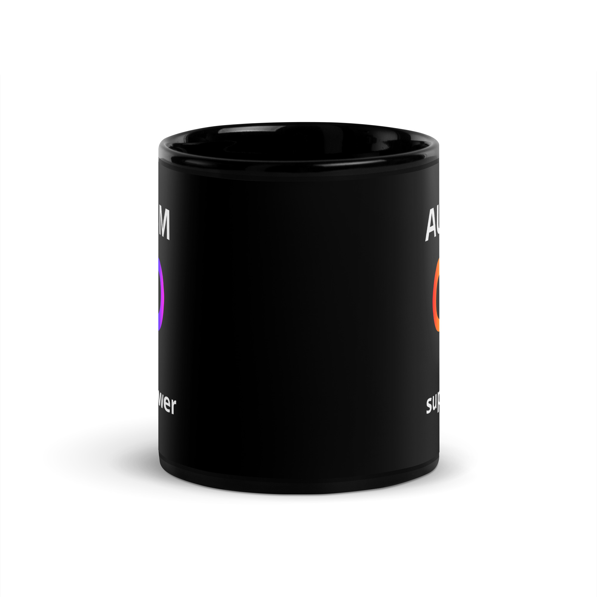Autism is my Superpower - black-glossy-mug-black-11-oz-front-682980fda0f93