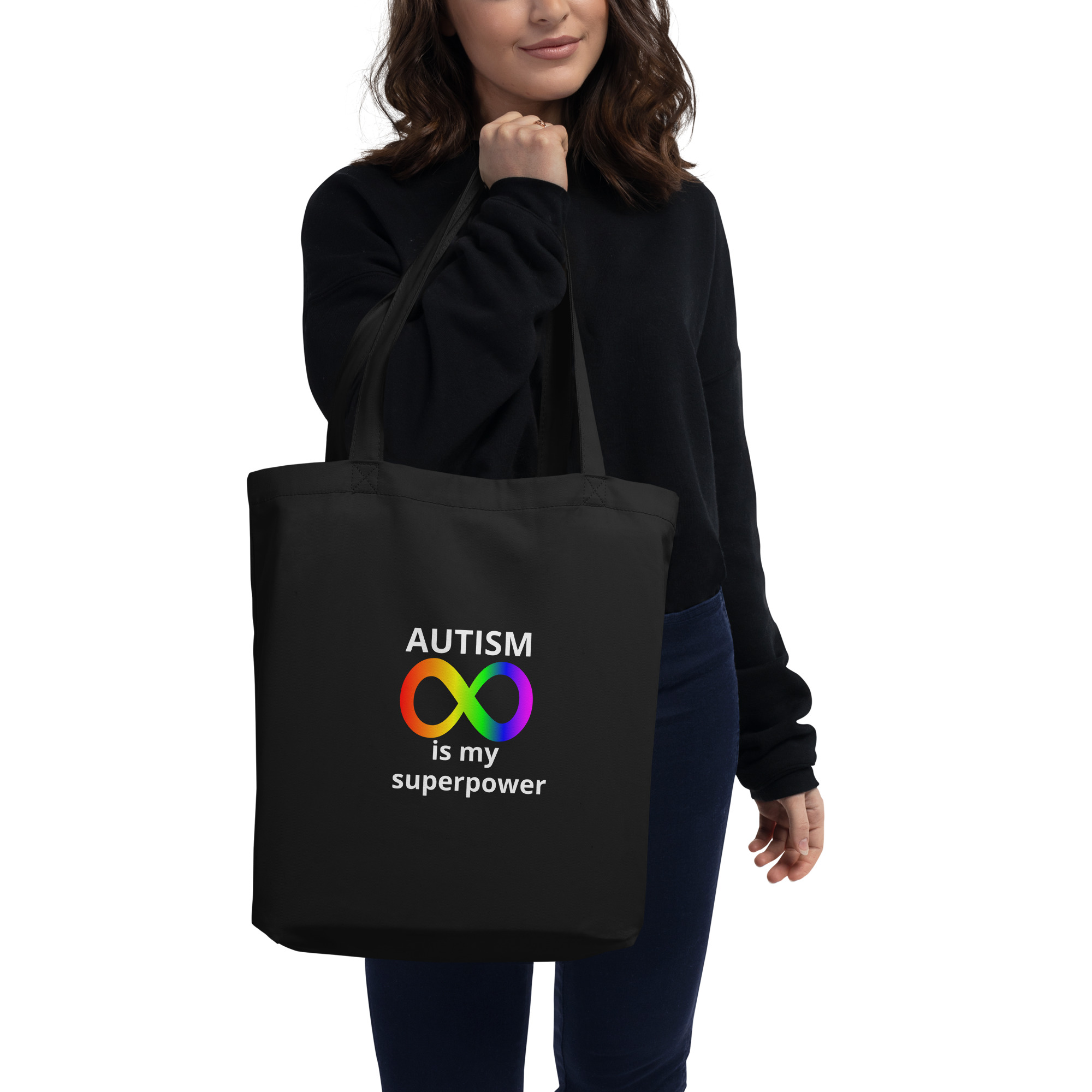 Autism is my Superpower - eco-tote-bag-black-front-6825de9ff2716