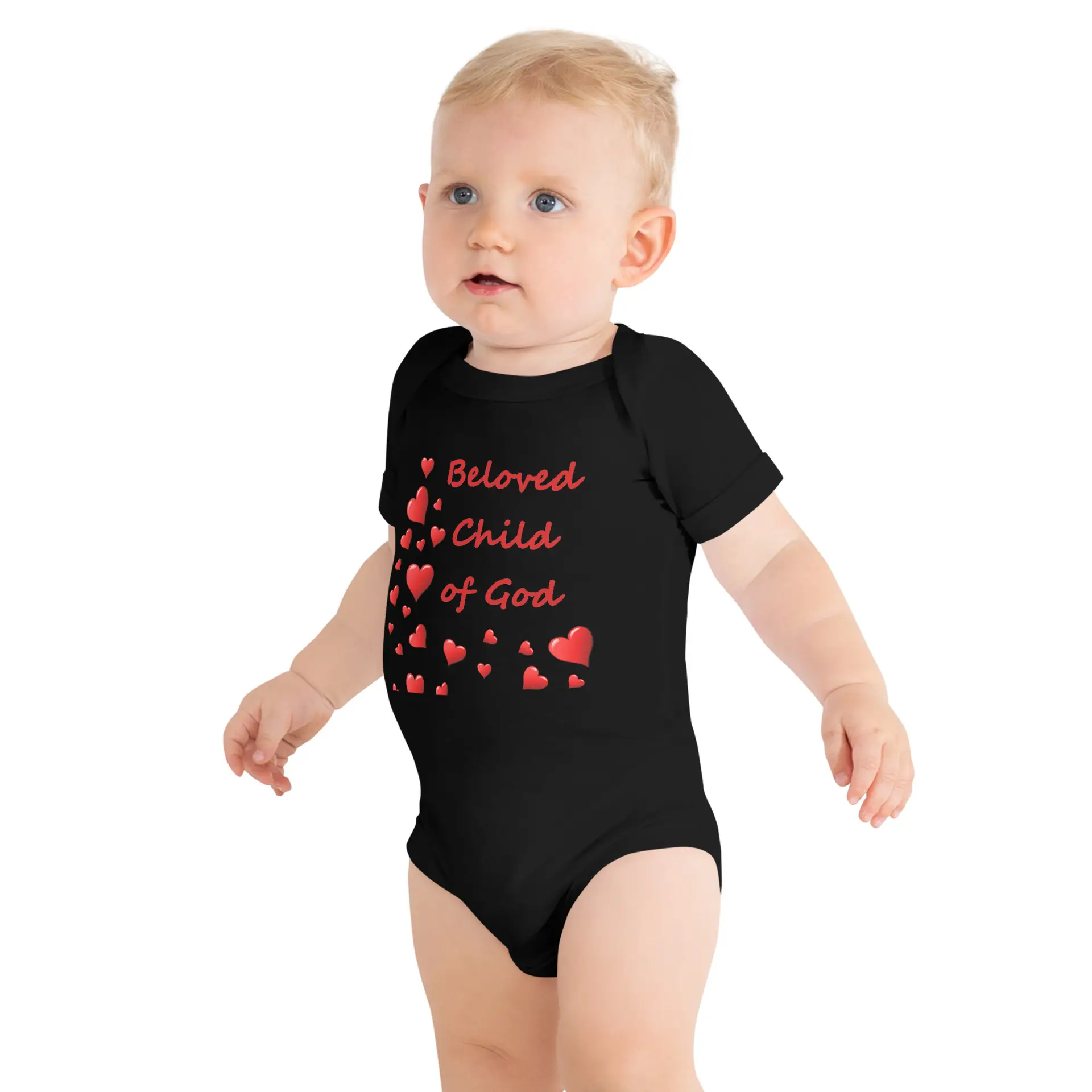 Beloved Child of God Baby short sleeve one piece