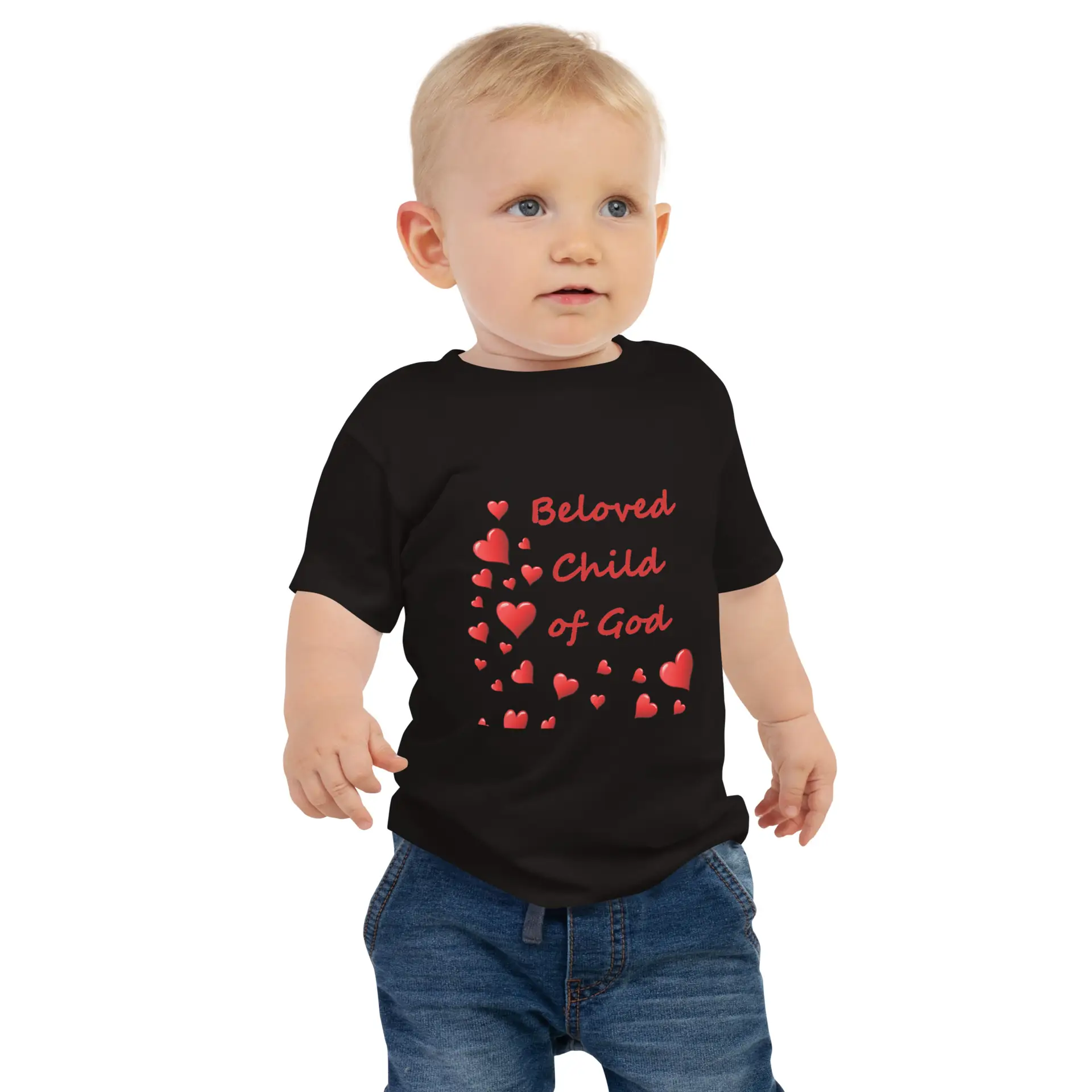Beloved Child of God Baby Jersey Short Sleeve Tee