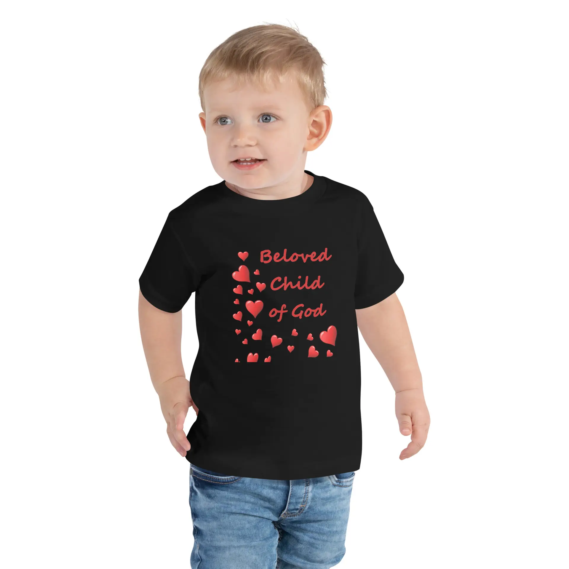 Beloved Child of God Toddler Short Sleeve Tee
