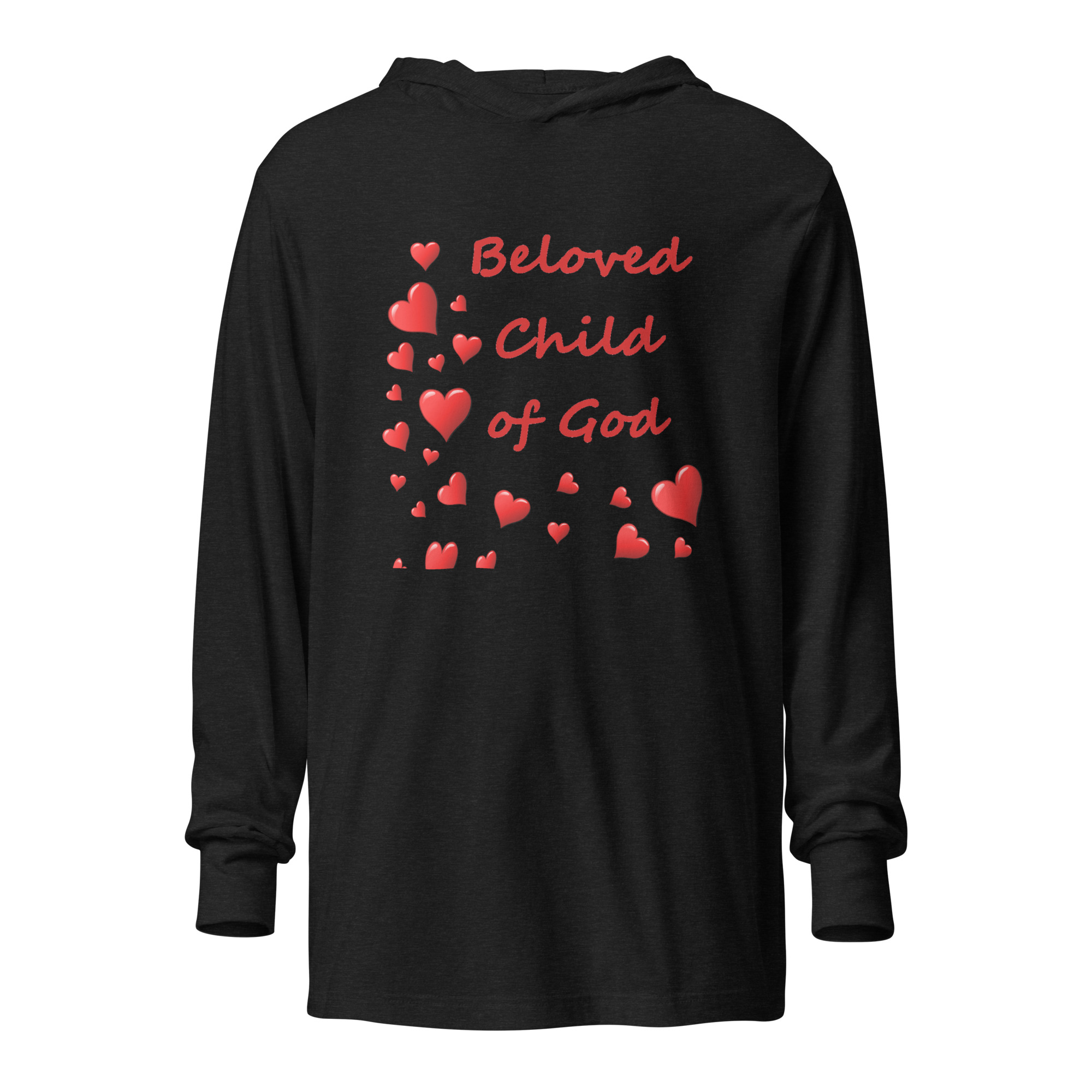 Beloved Child of God Hooded Long-Sleeve Tee