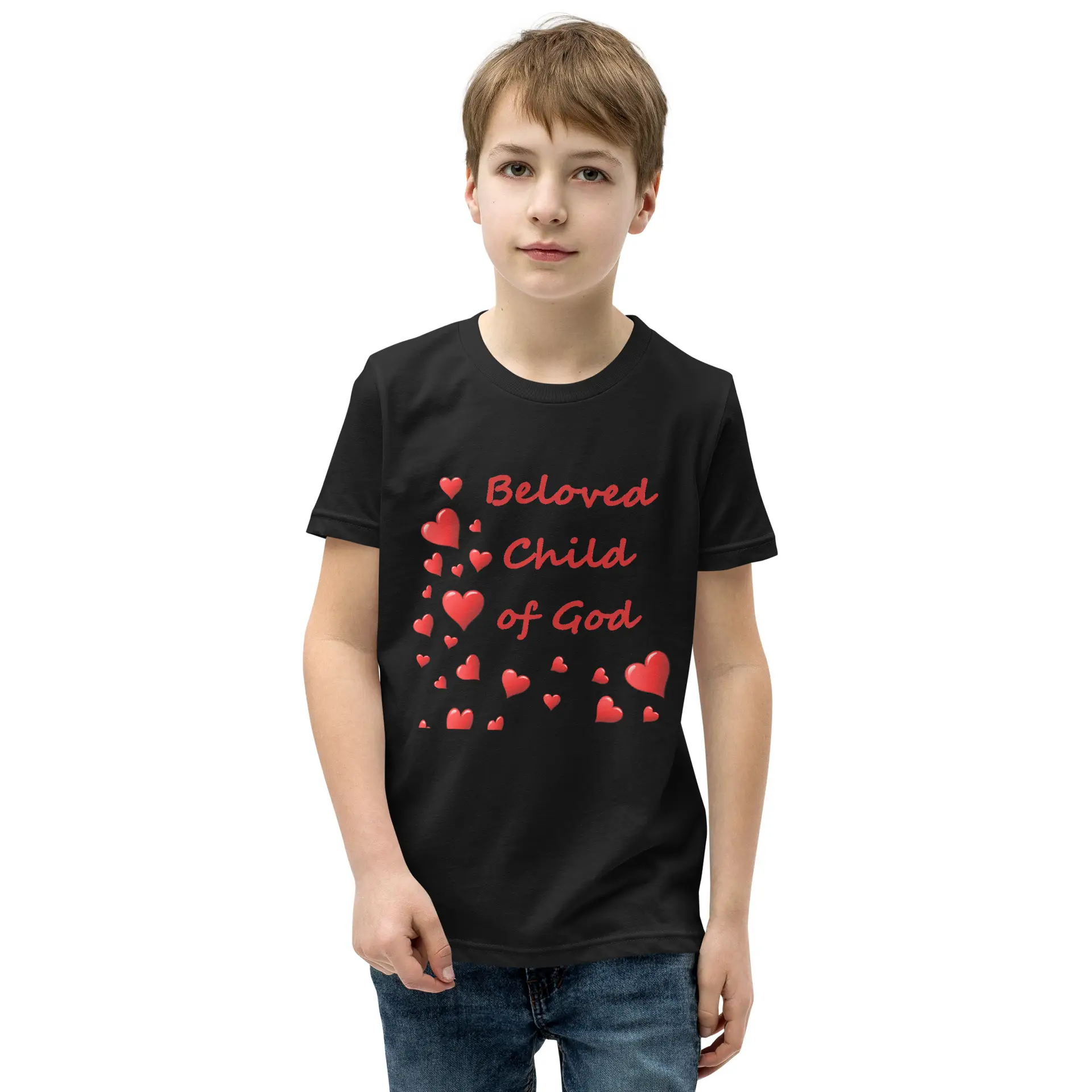 Beloved Child of God Youth Short Sleeve T-Shirt