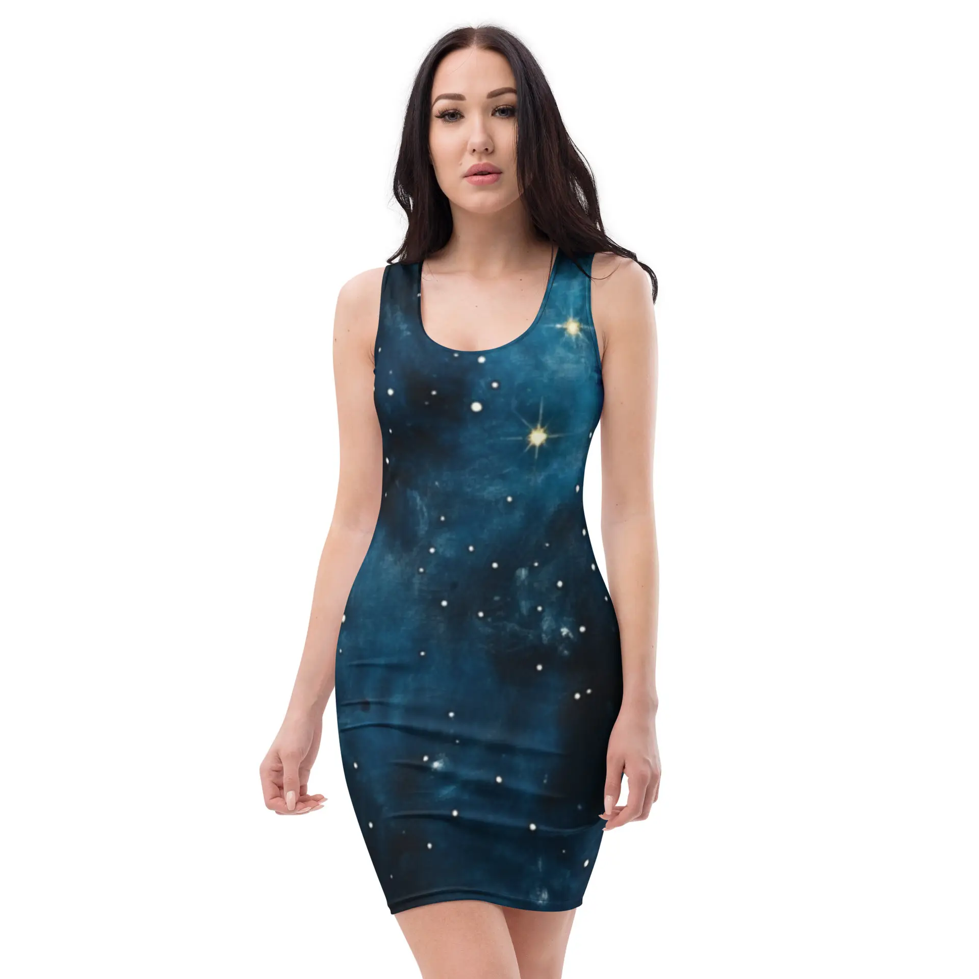 Celestial Supernova Bodycon dress
