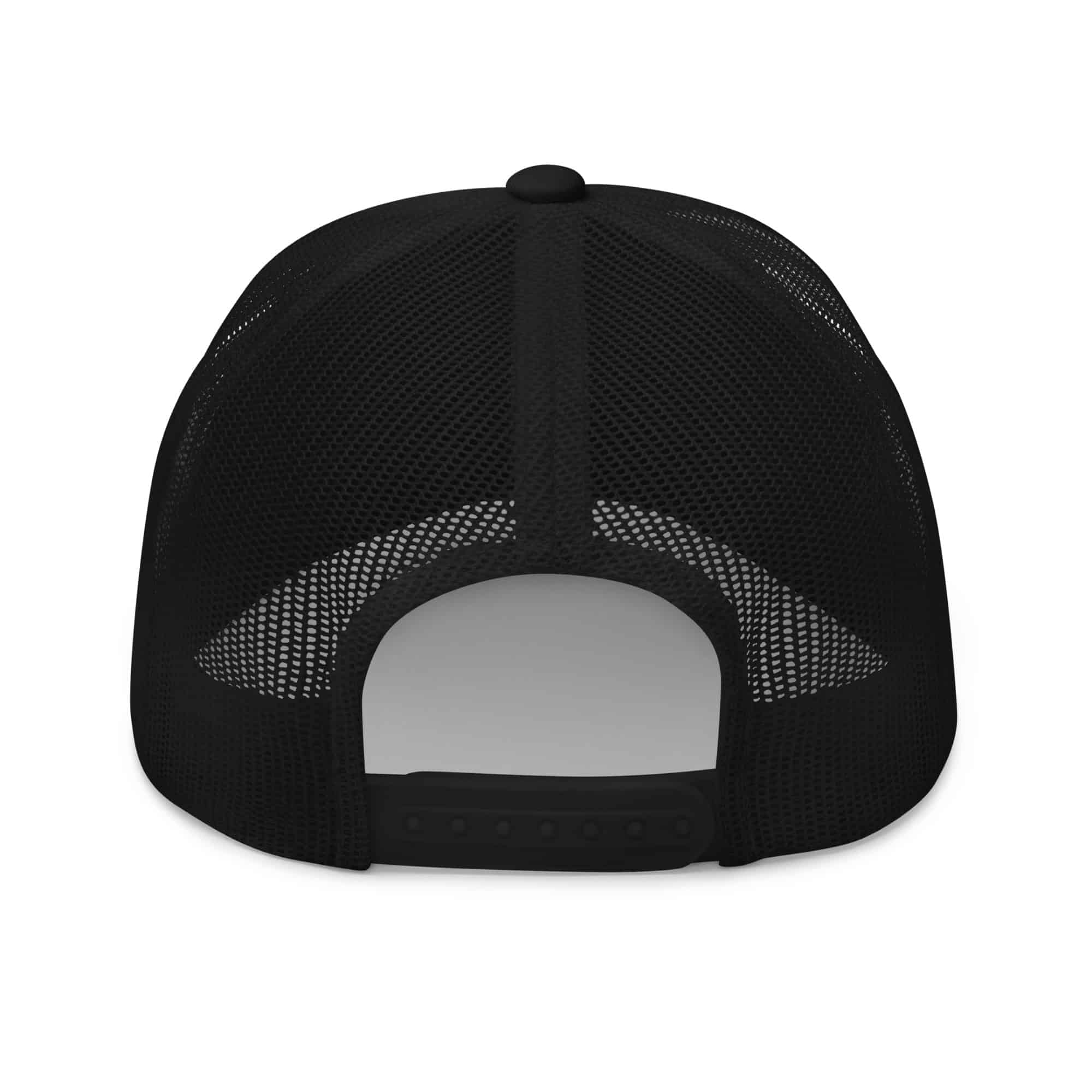 Courage over Conformity retro trucker-hat-black-back-69c83be3d3e0c
