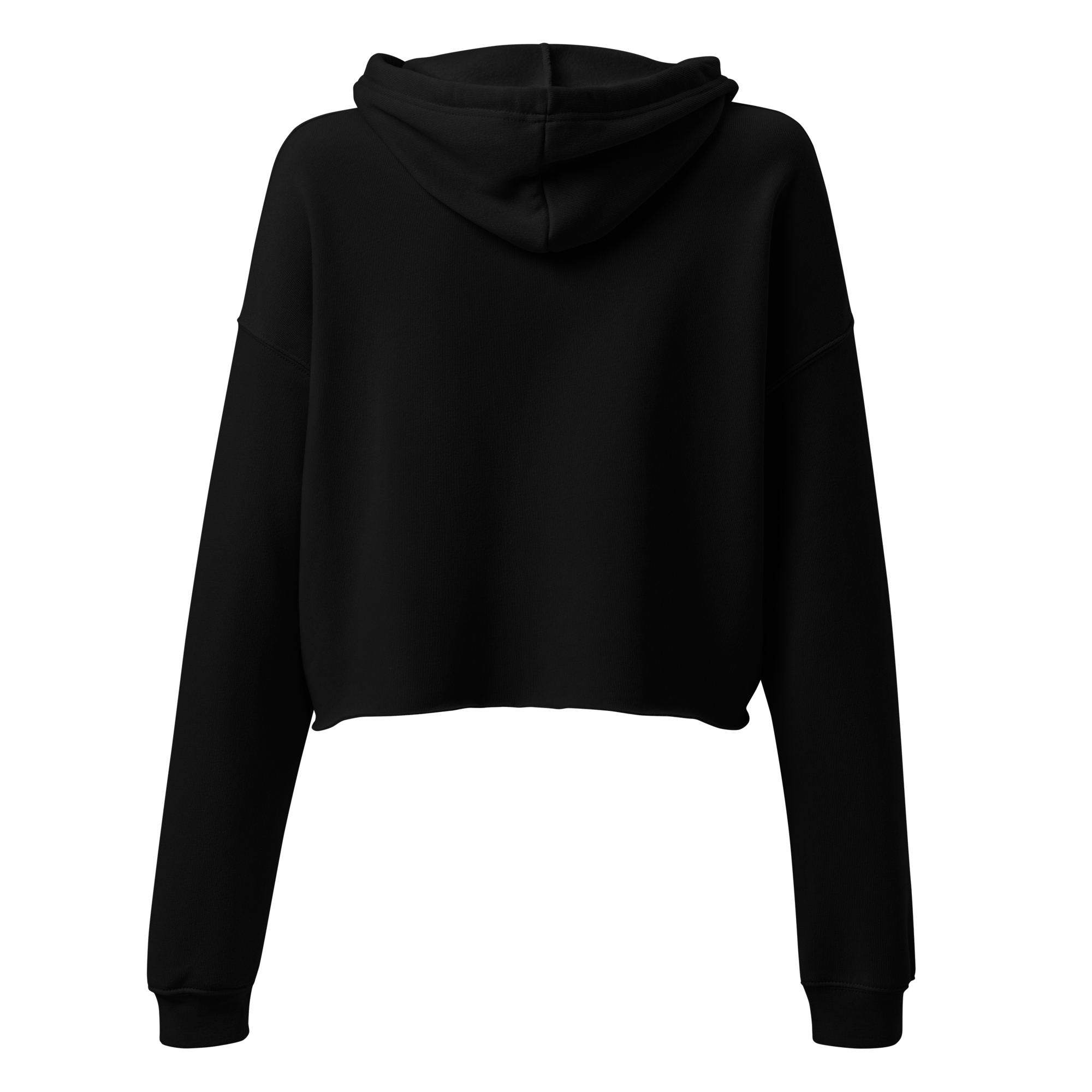 Forthright Female cropped hoodie black-back-6838d92a58b25