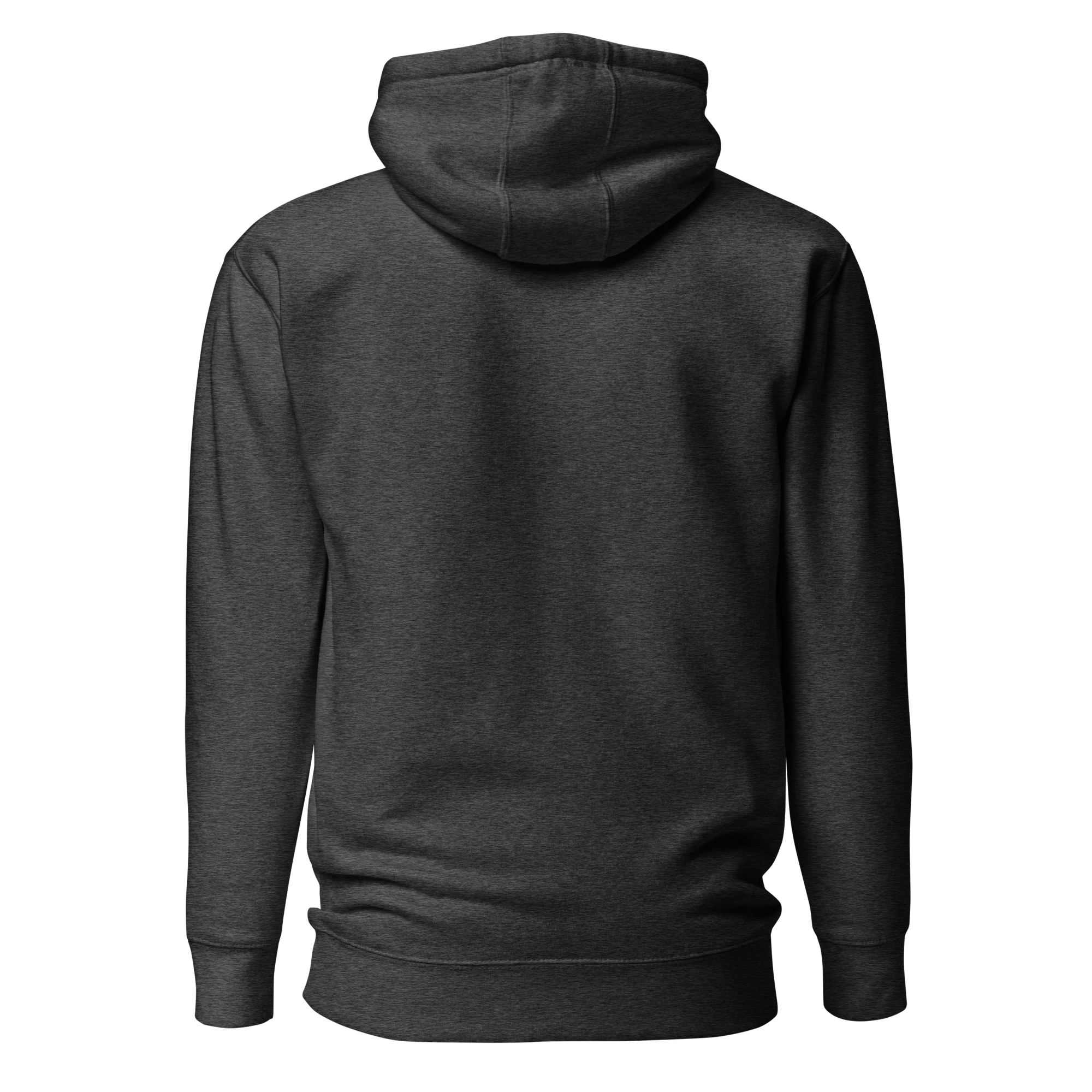 Fotis Fortuna Adiuvat hoodie-charcoal-heather-back-682e92ec1cb3a