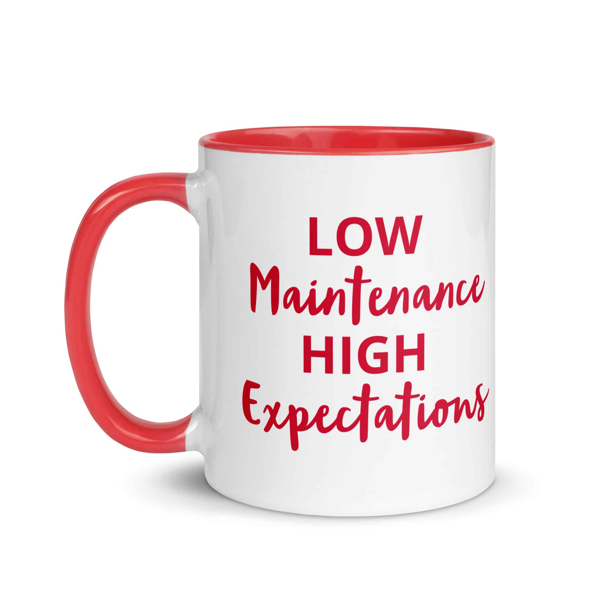 Low Maintenance High Expectations Mug