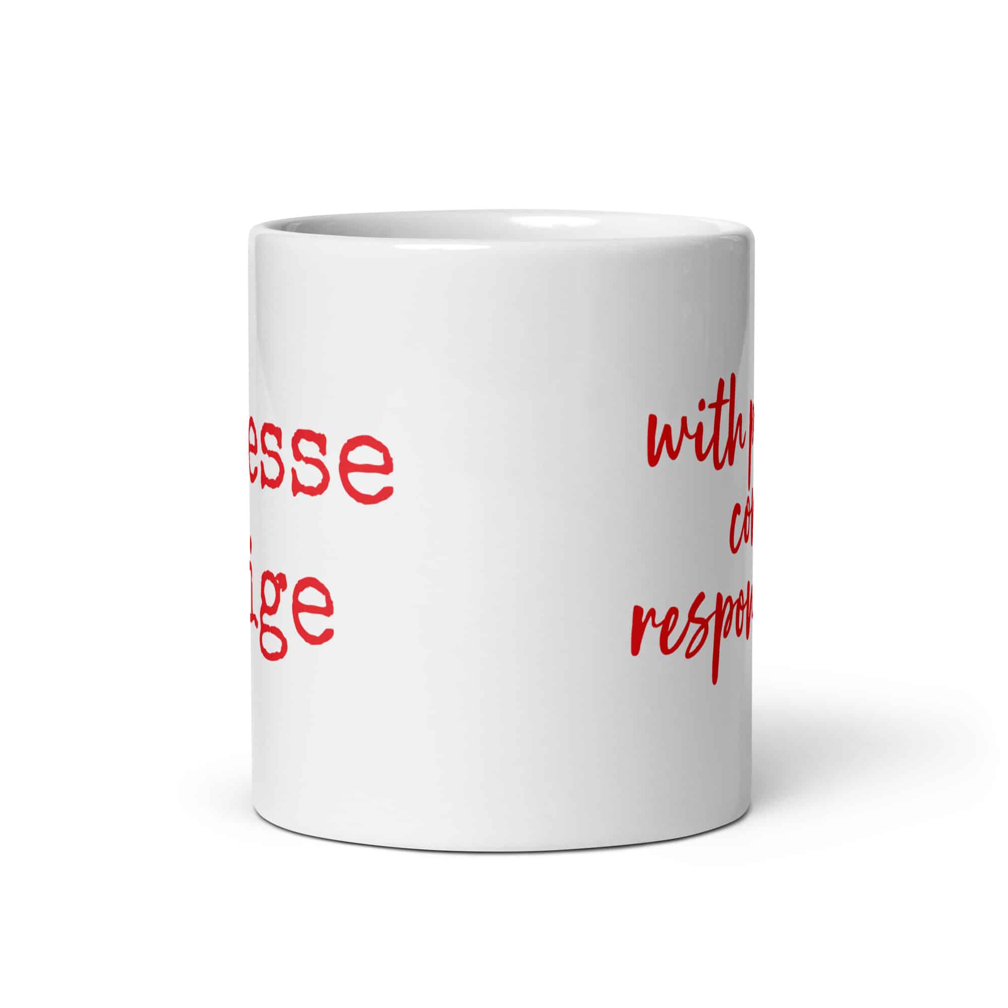 Noblesse Oblige mug-white-11-oz-front-view-69c30b53521af