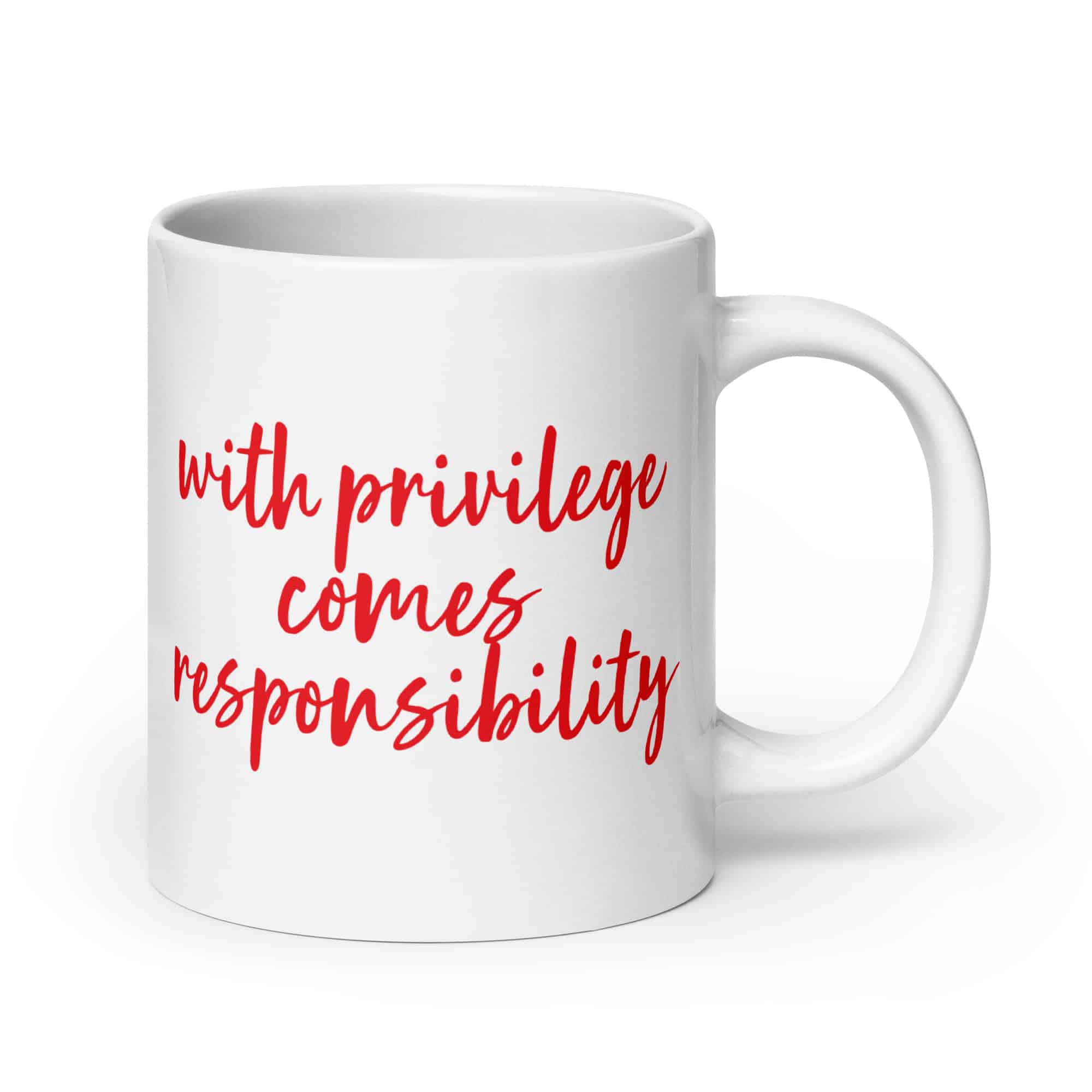 Noblesse Oblige mug-white-20-oz-handle-on-right-69c30b5353004