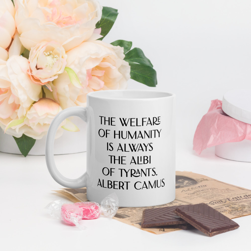 Welfare of Humanity mug-white-11-oz-handle-on-left-6927bc481ff59