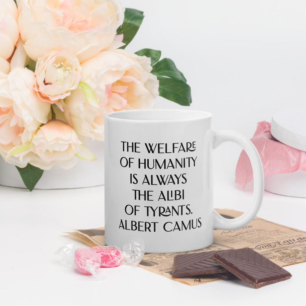 Welfare of Humanity mug-white-11-oz-handle-on-right-6927bc48200e6