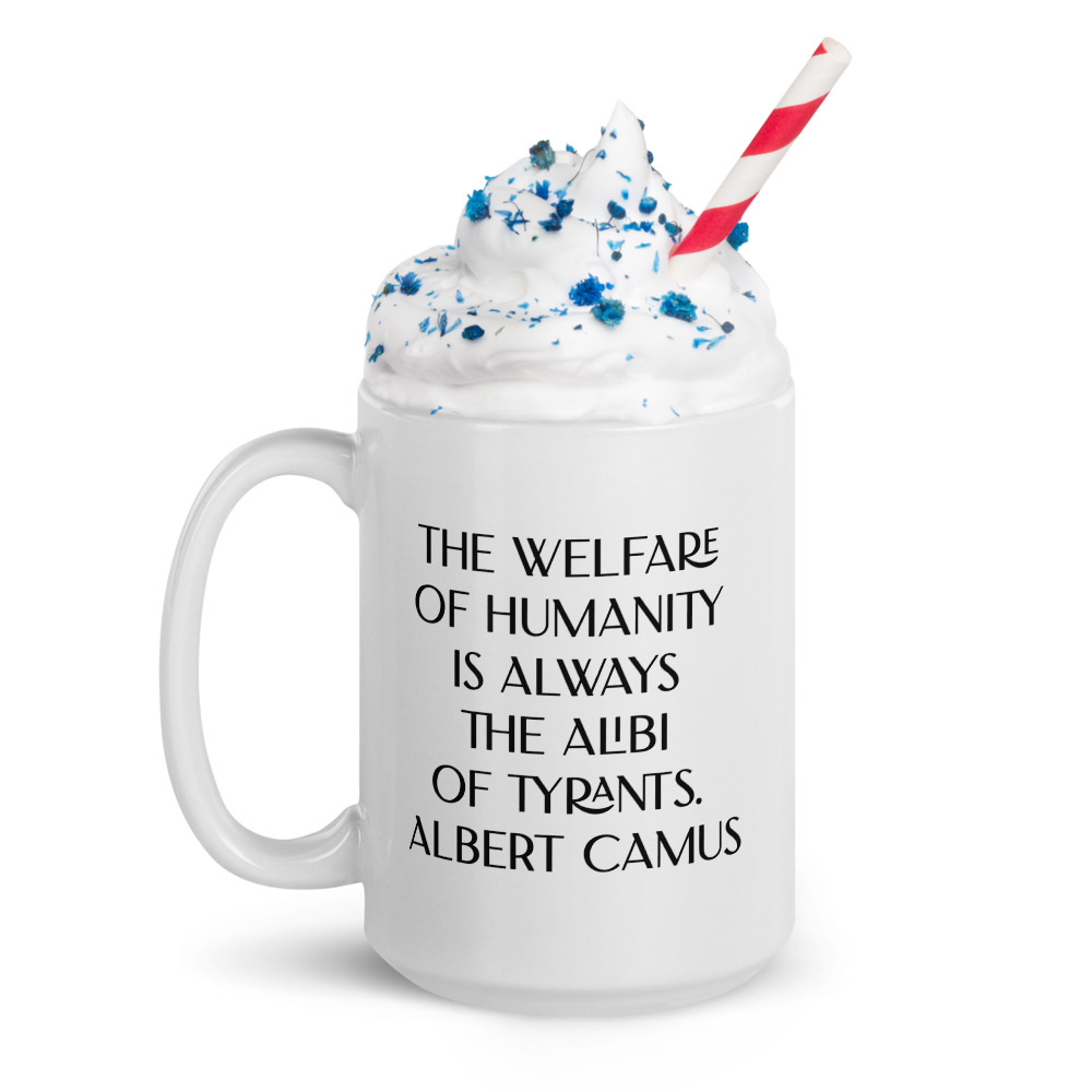 Welfare of Humanity mug-white-15-oz-handle-on-left-6927bc482080d