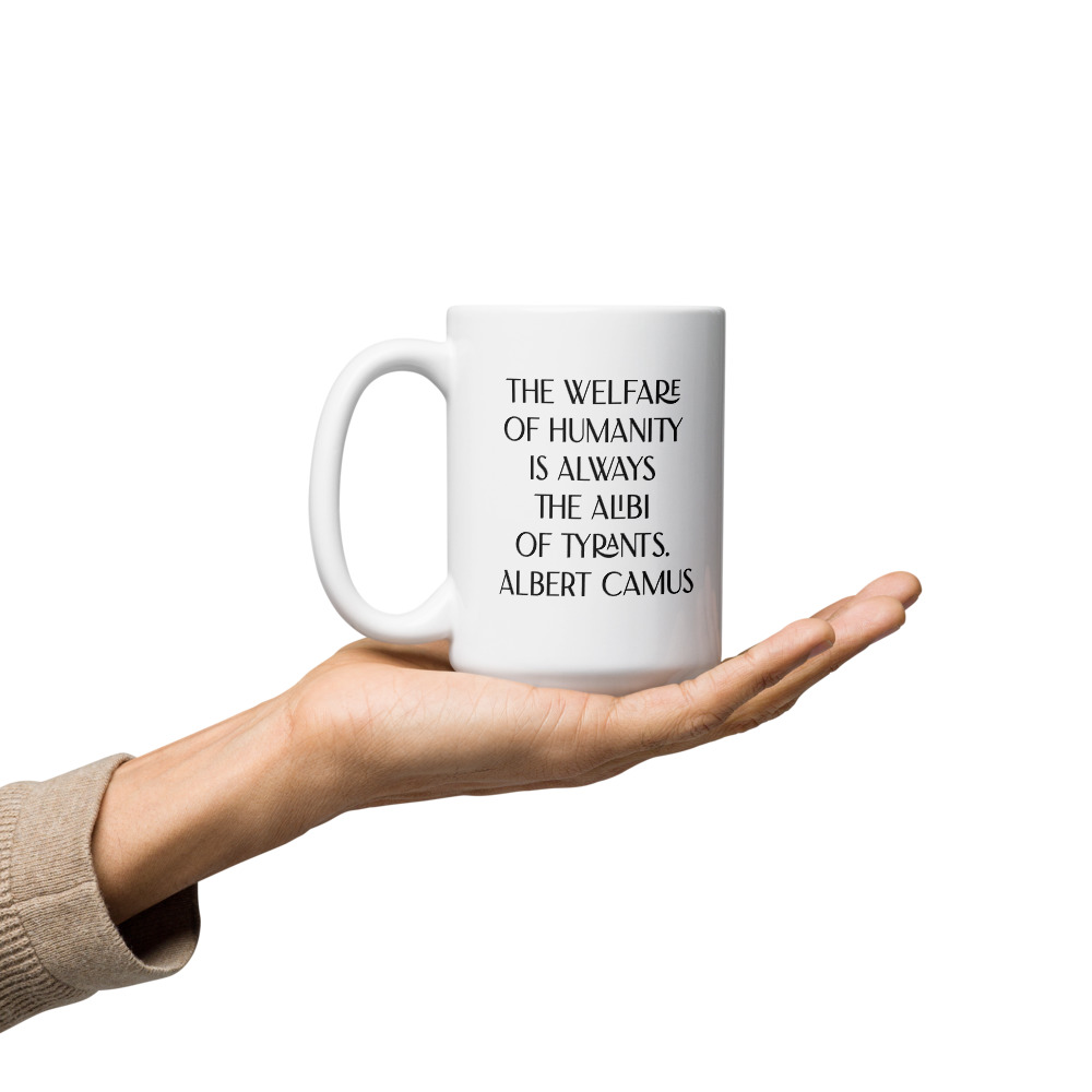 Welfare of Humanity mug-white-15-oz-handle-on-left-6927bc4820b49