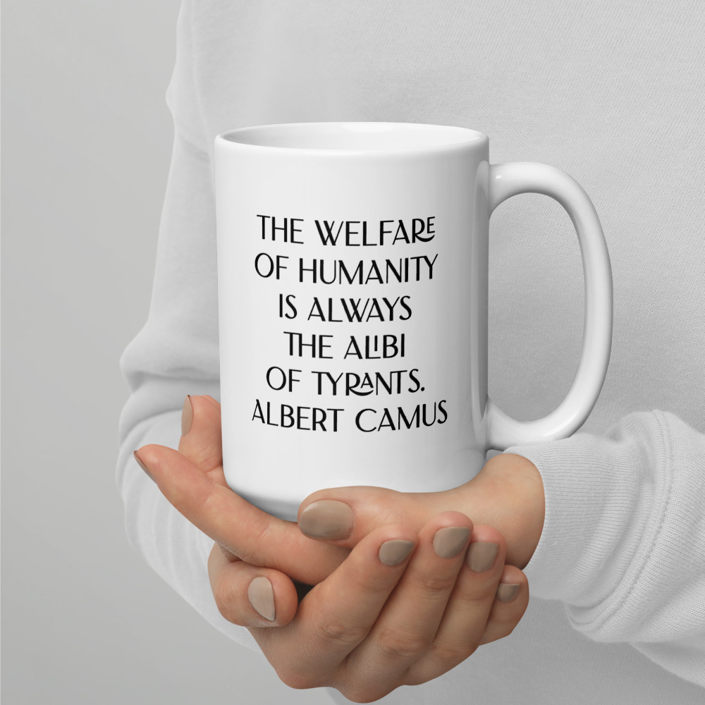 Welfare of Humanity mug-white-15-oz-handle-on-right-6927bc4820a92