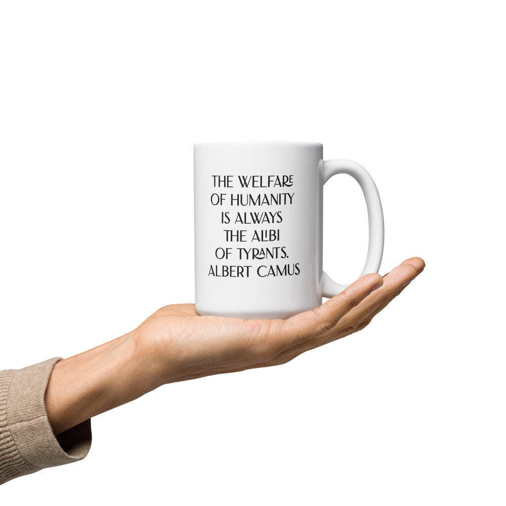Welfare of Humanity mug-white-15-oz-handle-on-right-6927bc4820b8c
