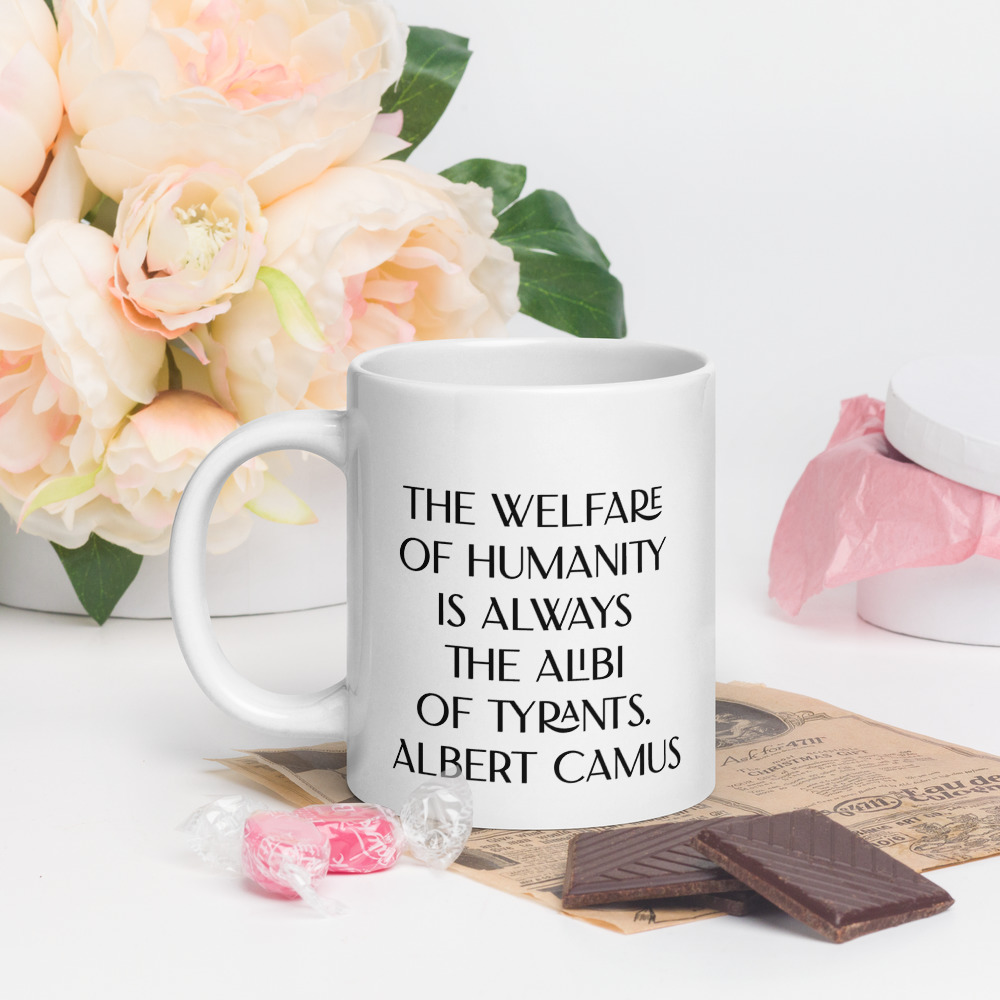 Welfare of Humanity mug-white-20-oz-handle-on-left-6927bc4820f69