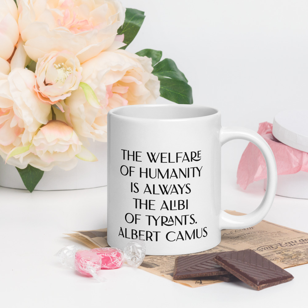 Welfare of Humanity mug-white-20-oz-handle-on-right-6927bc4820fbe