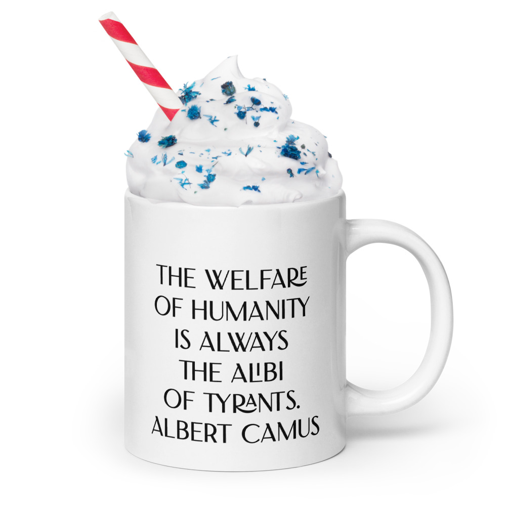Welfare of Humanity mug-white-20-oz-handle-on-right-6927bc4821150