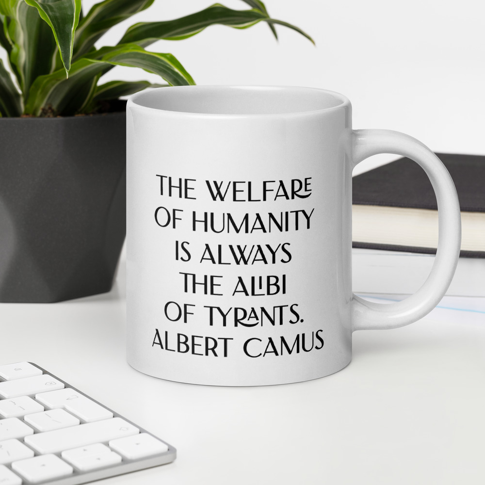 Welfare of Humanity mug-white-20-oz-office-environment-6927bc4820daa