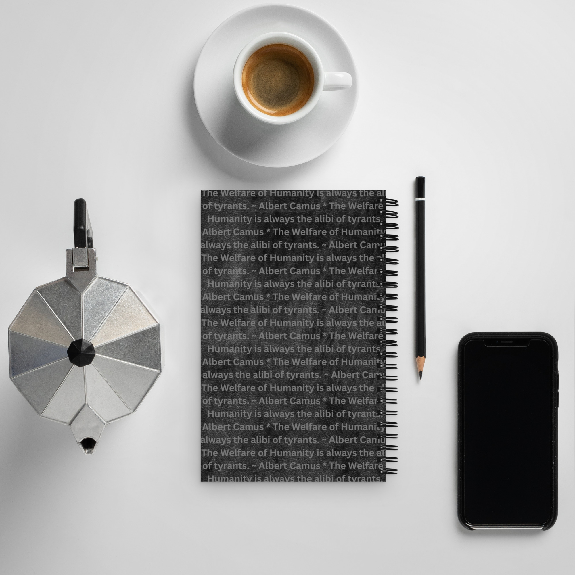 Welfare of Humanity spiral-notebook-dotted-back-6977bd81ab8c4