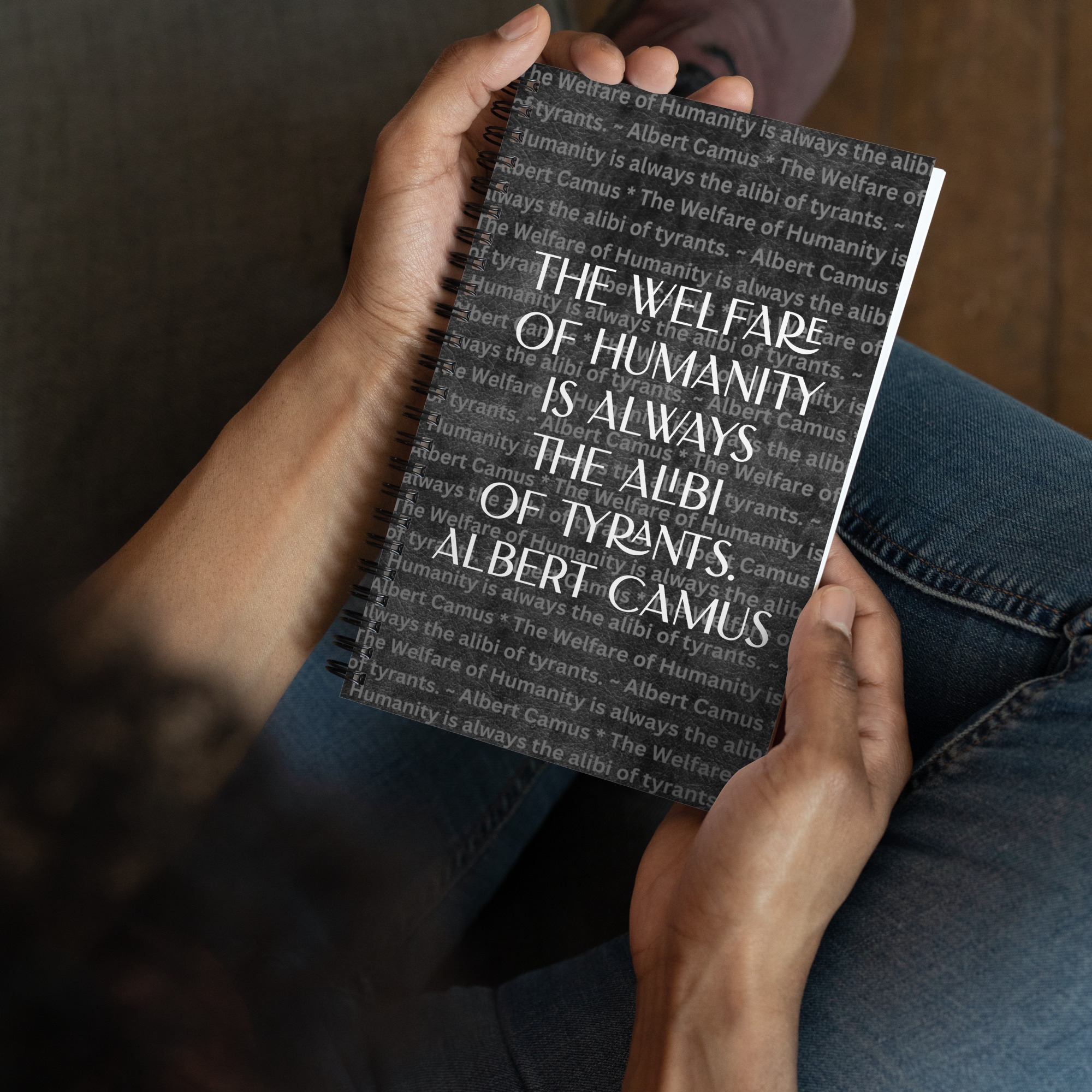 Welfare of Humanity spiral-notebook-dotted-front-6977bd81ac510