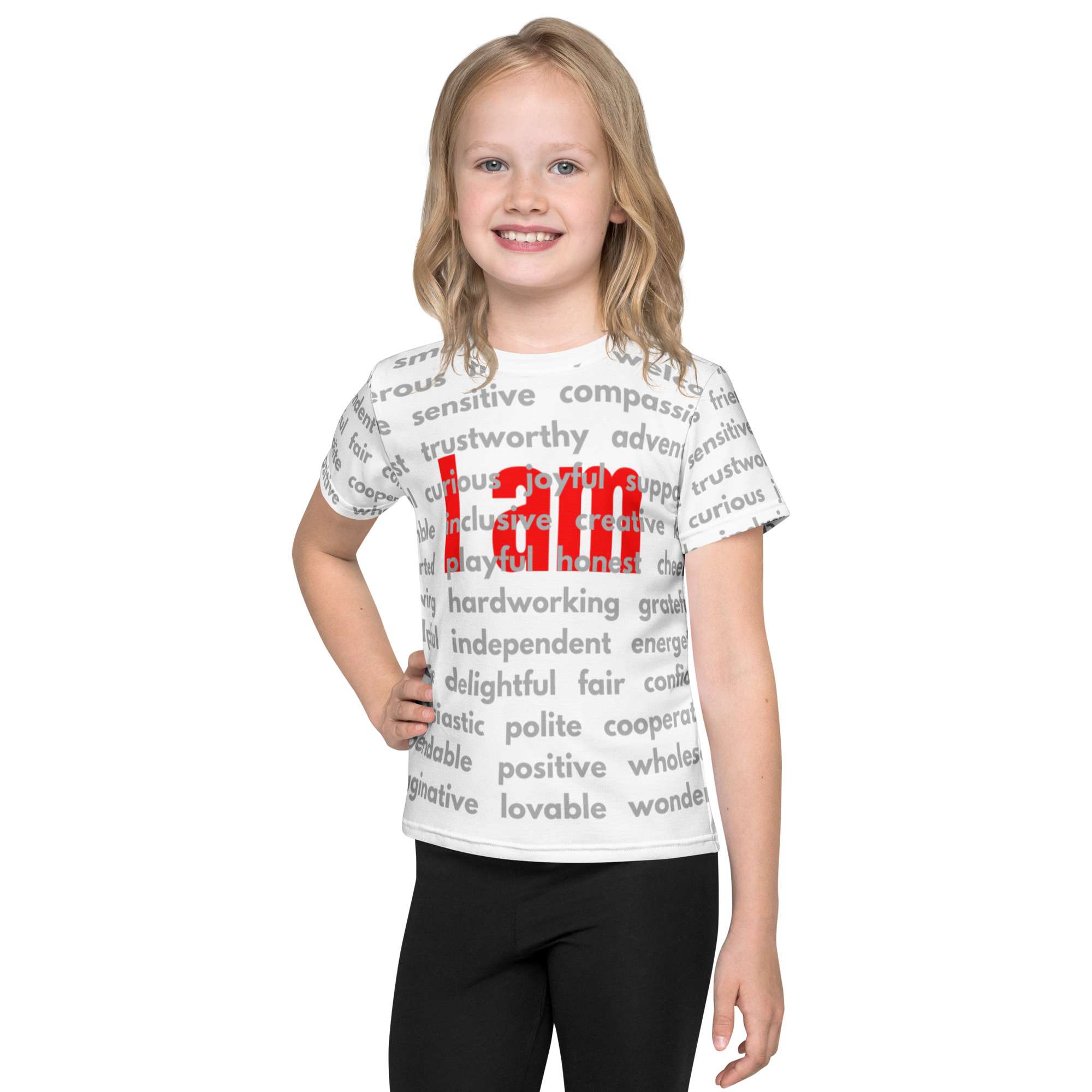 I Am Kids Crew Neck T-Shirt