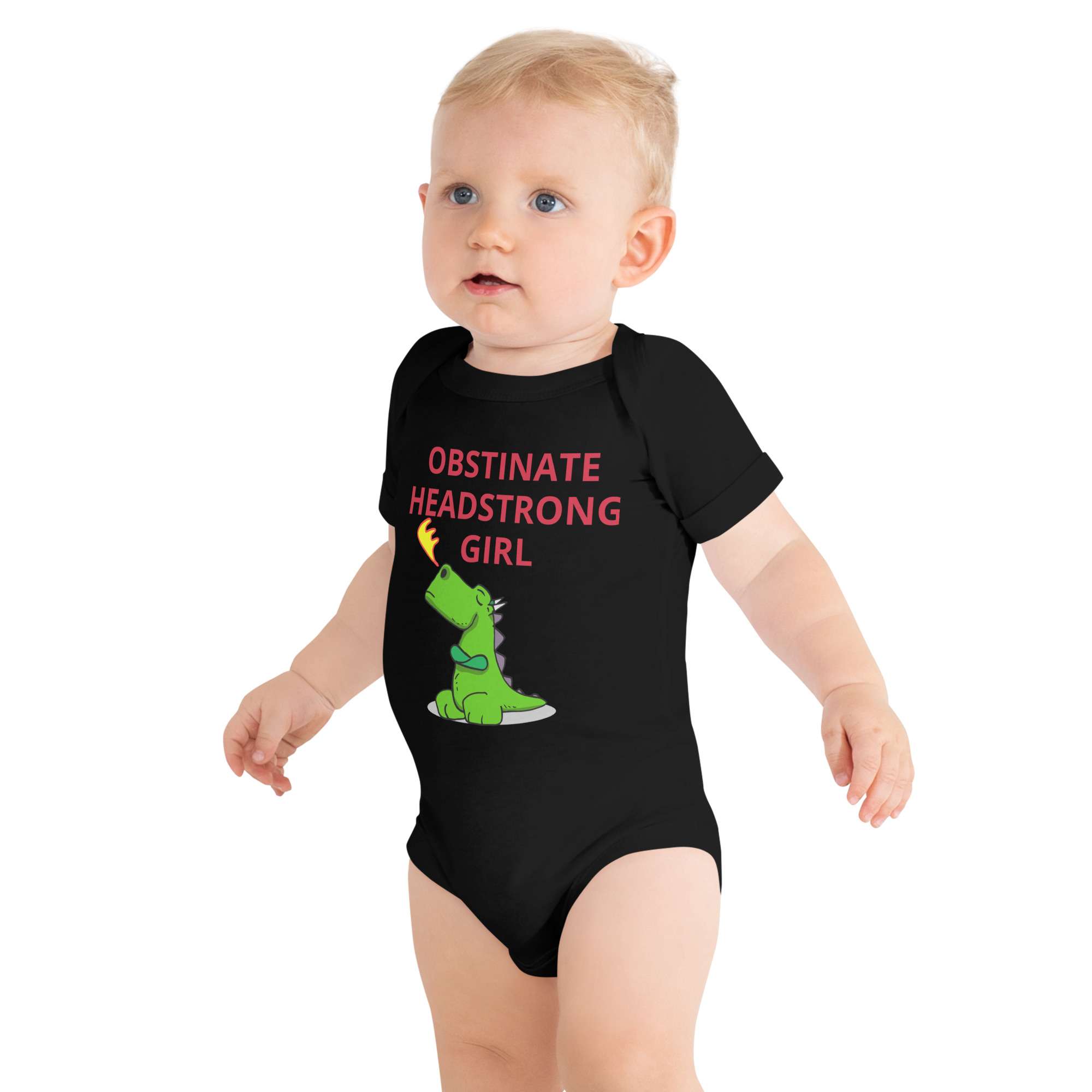 Obstinate Headstrong Girl Baby Short Sleeve One Piece