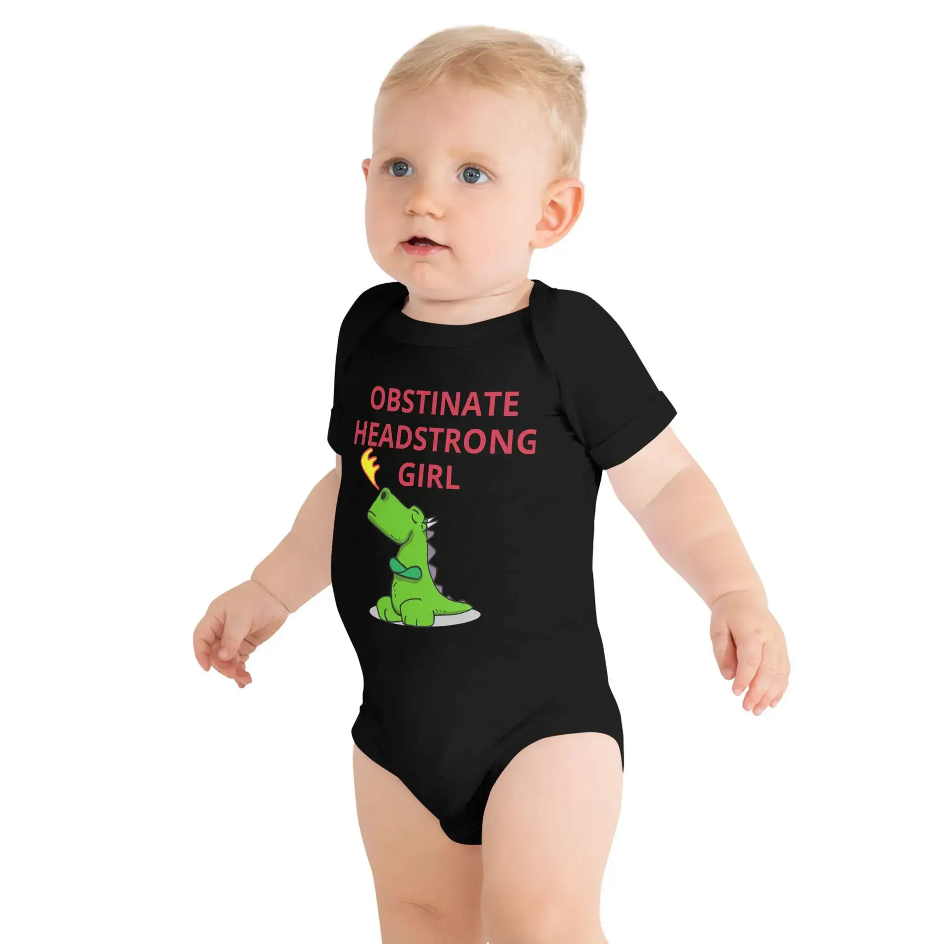 Obstinate Headstrong Girl Baby short sleeve one piece