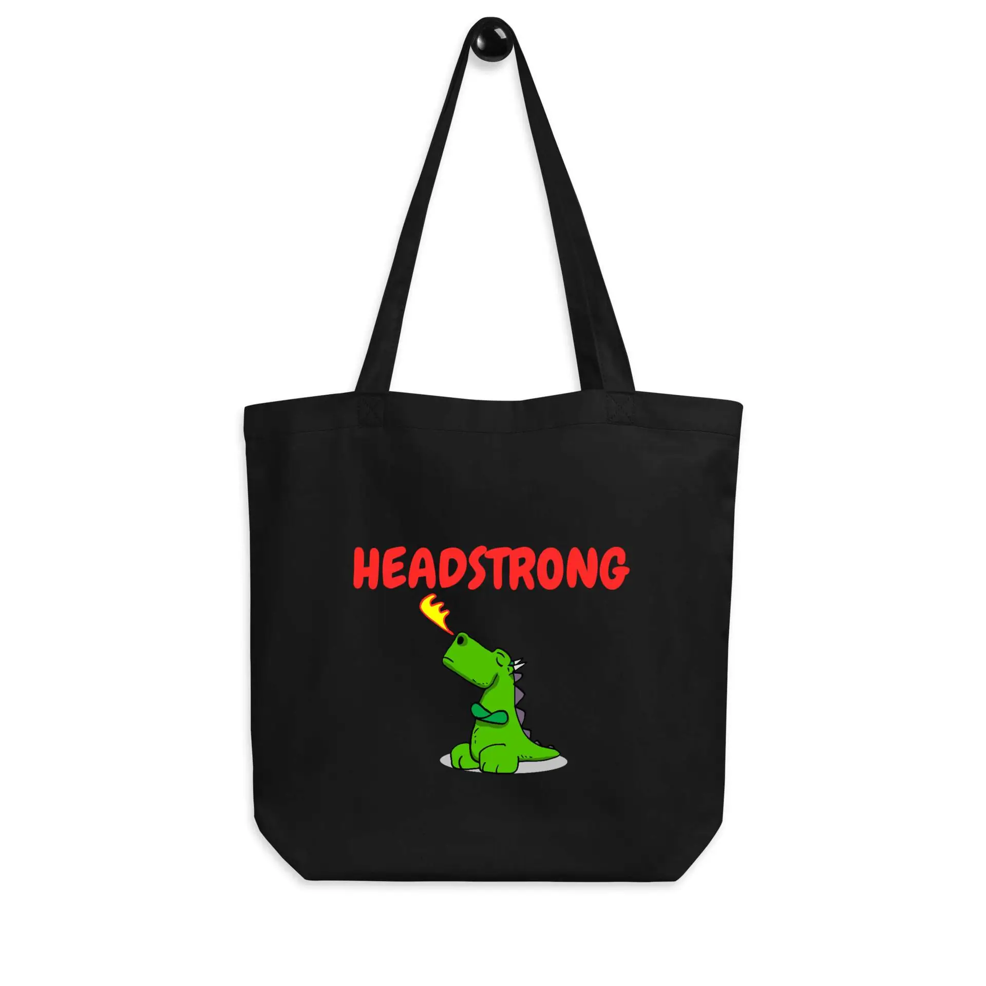 Headstrong Dragon Eco Tote Bag