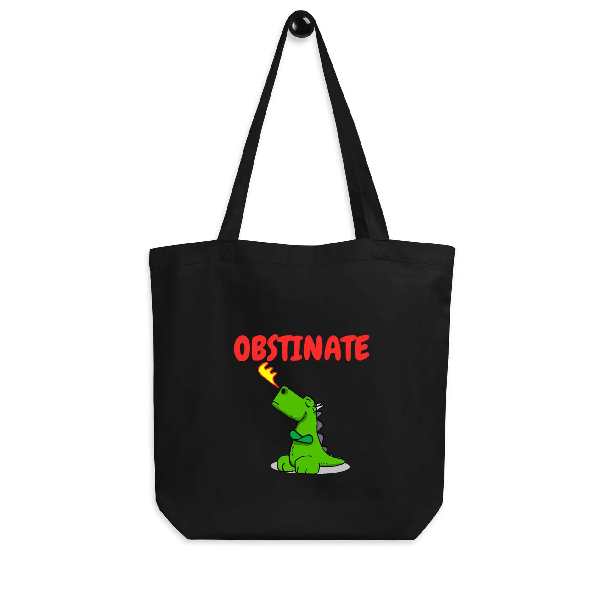 Obstinate Dragon Eco Tote Bag