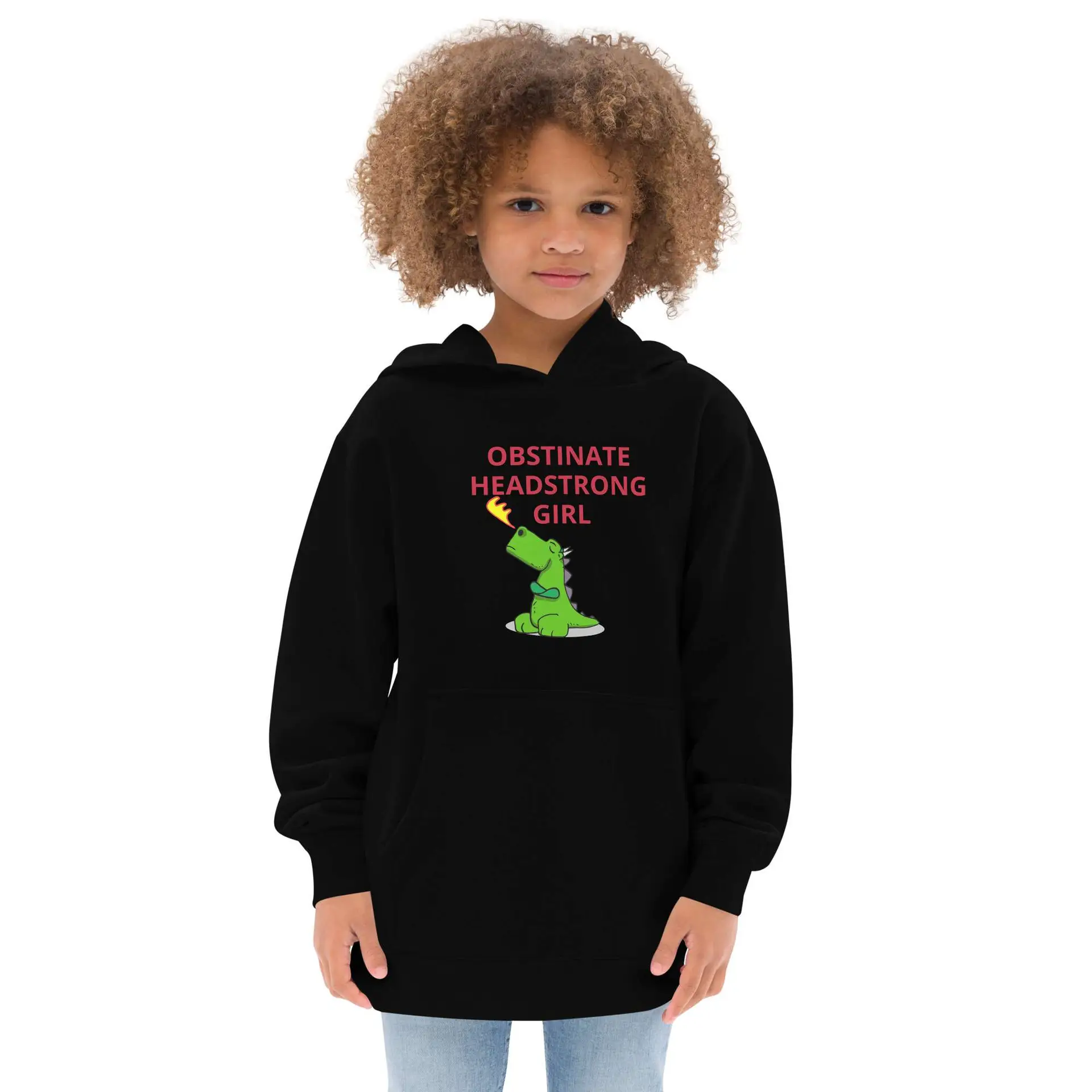 Obstinate Headstrong Girl Kids fleece hoodie