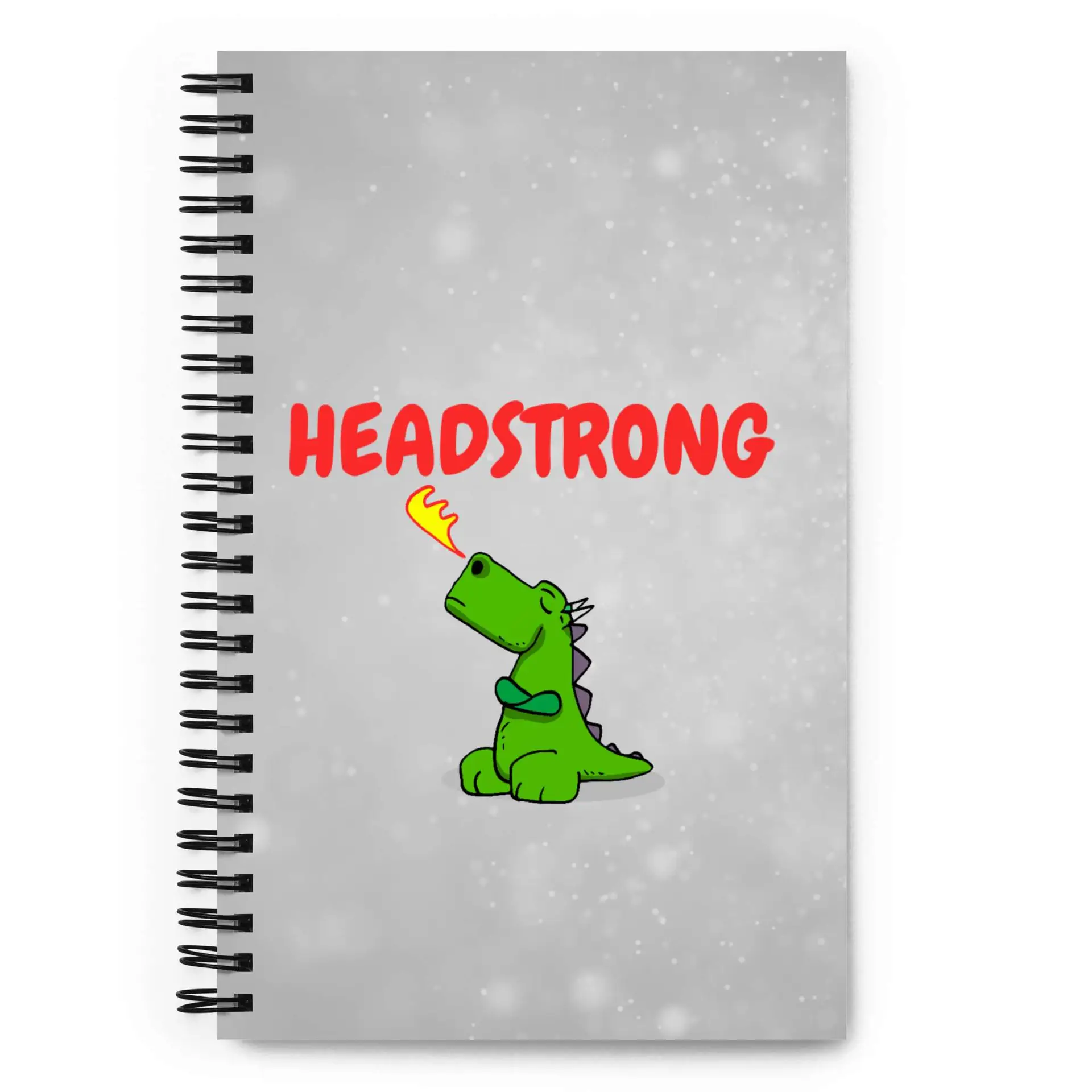 Headstrong Dragon Spiral notebook