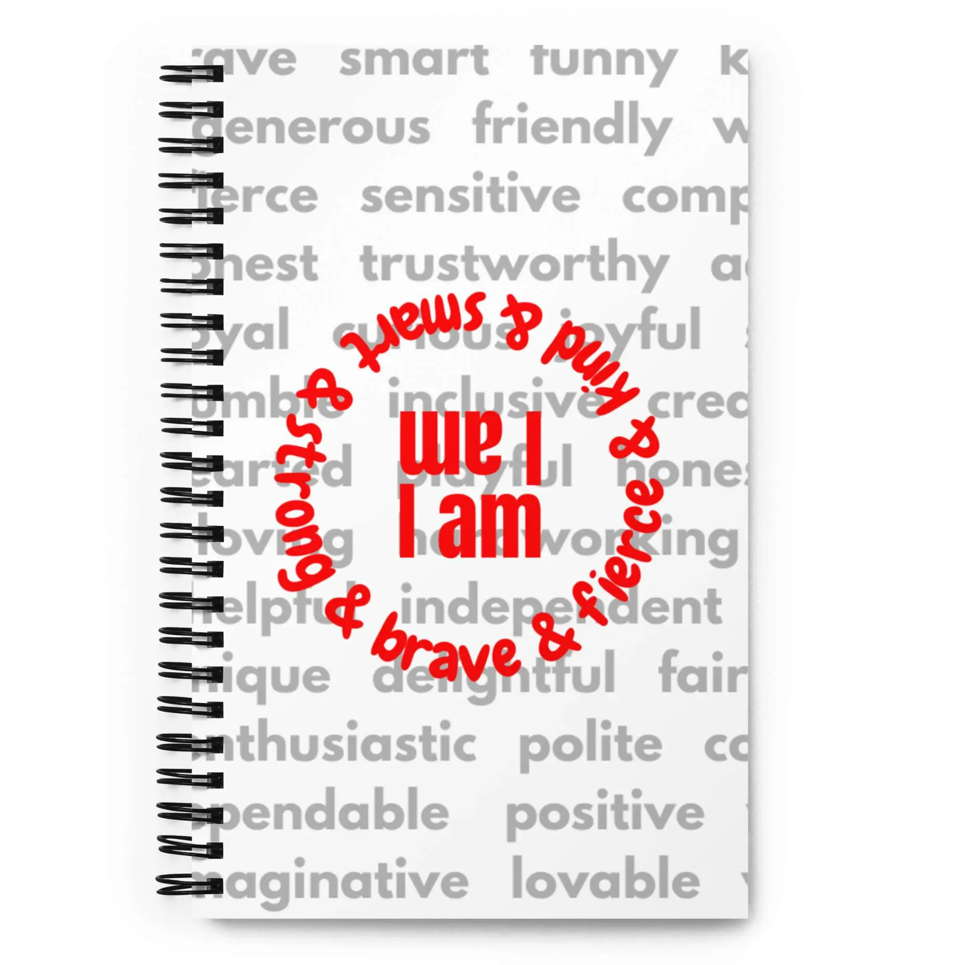I am Spiral notebook