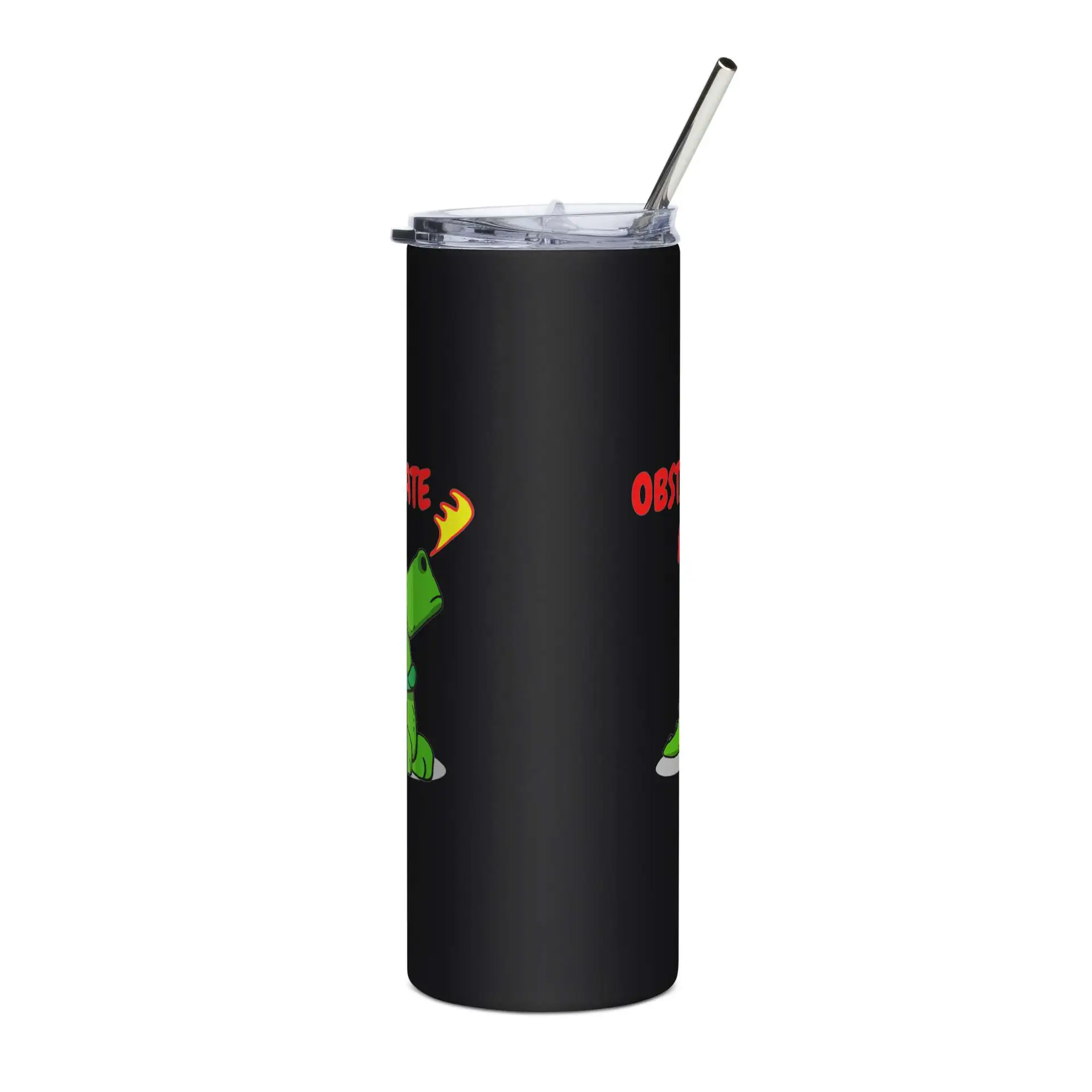 Obstinate AF Dragon Stainless steel tumbler