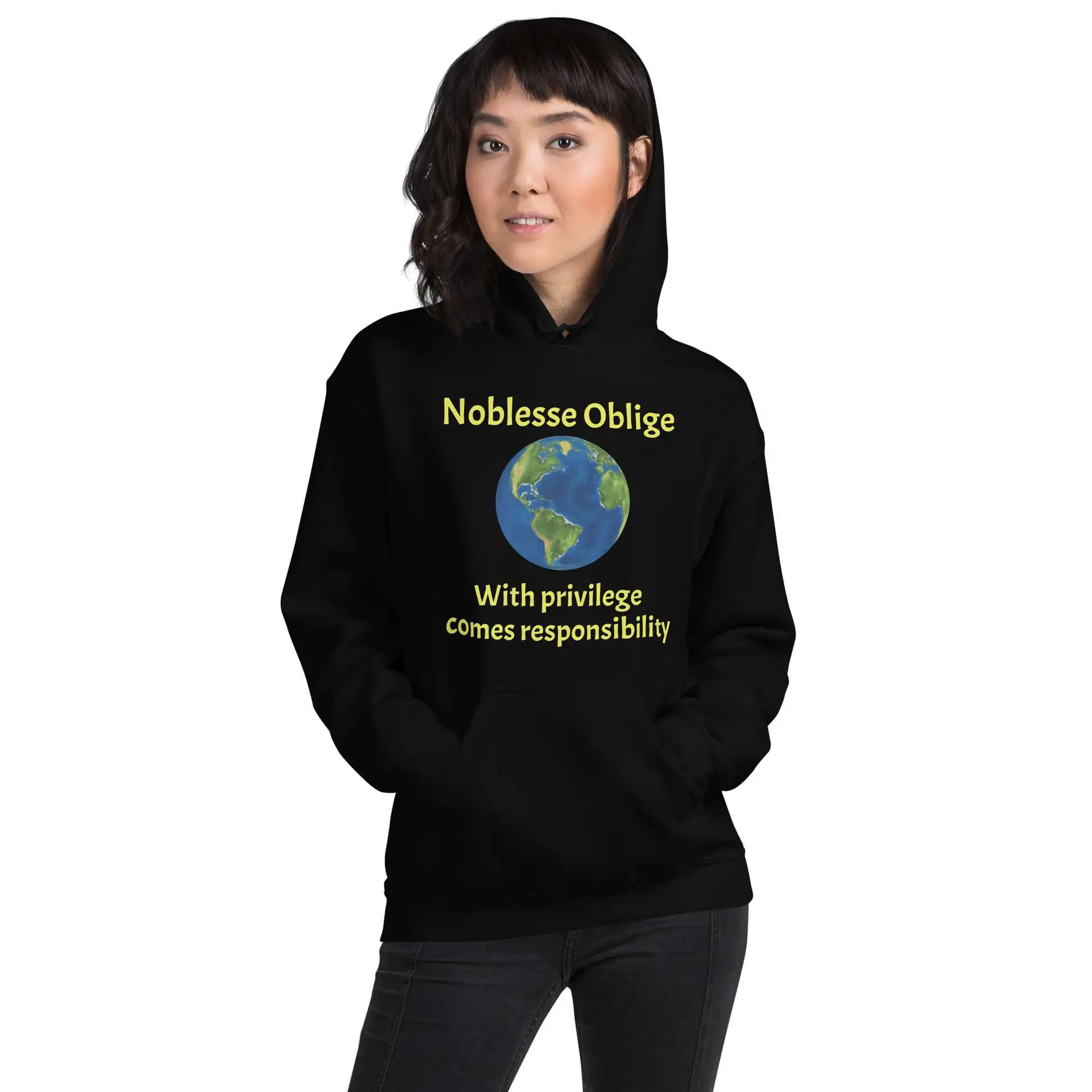 Noblesse Oblige Earth Unisex Hoodie